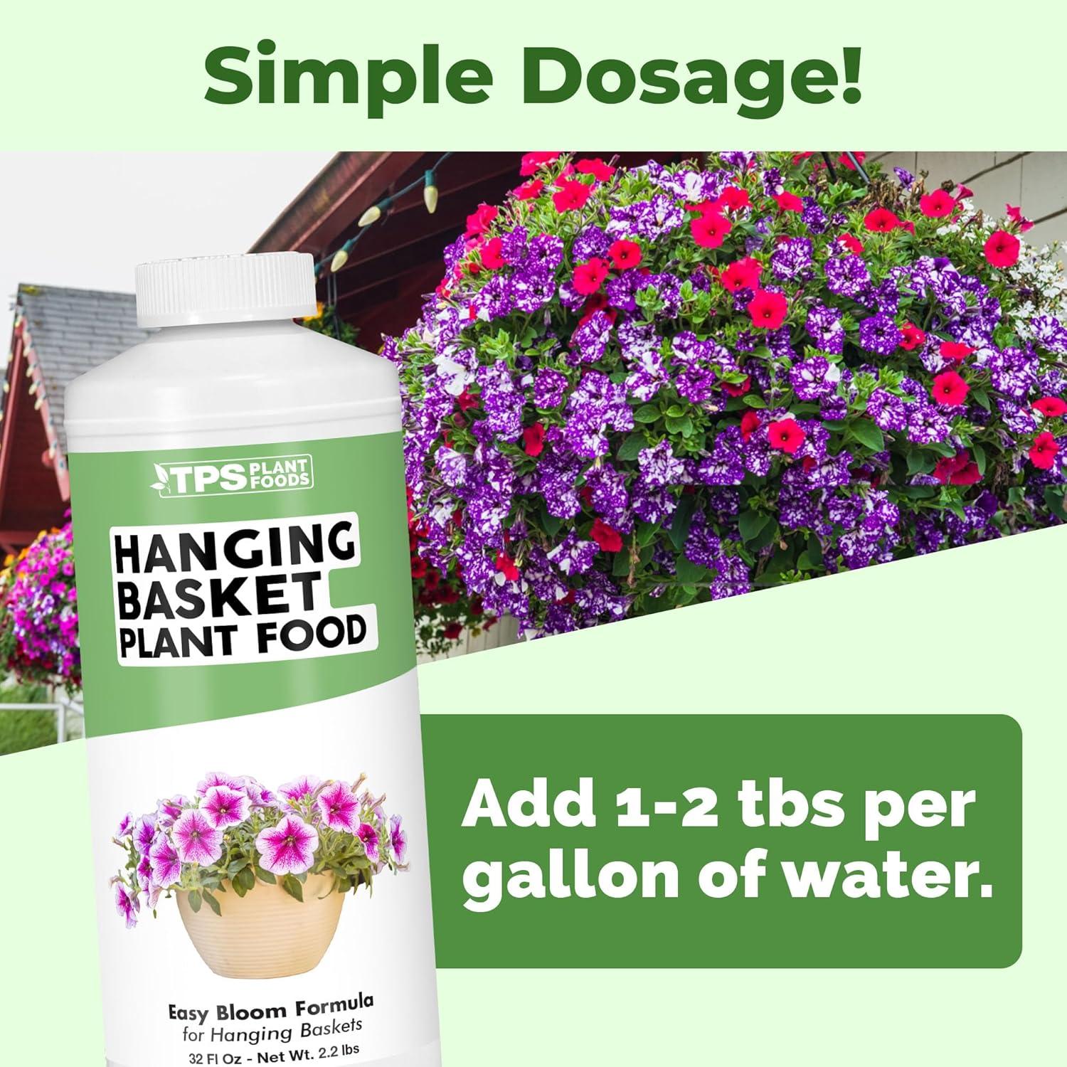 Fertilizante líquido completo TPS Nutrients 0.95L para cestas colgantes