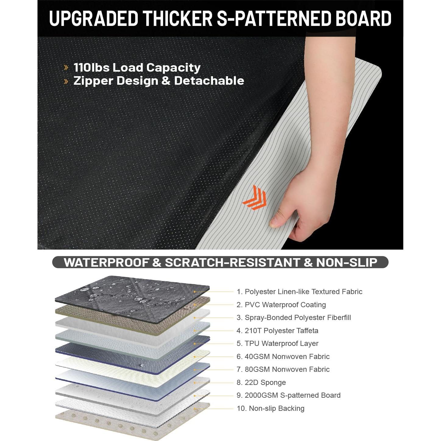 Asiento de Coche para Perros PAWPROVED PP1121 Impermeable Grande