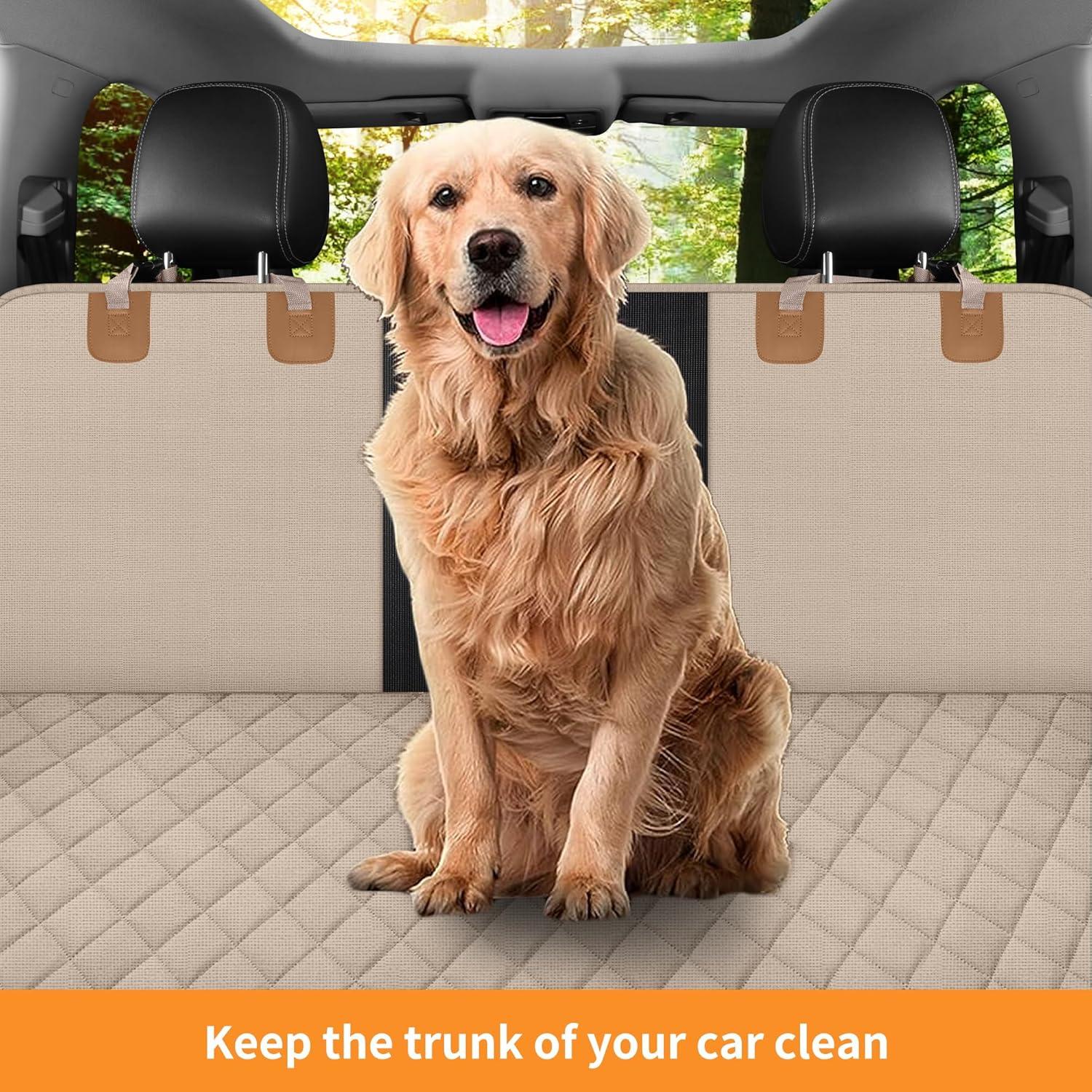 Funda de Asiento Trasero para Perros GXT Impermeable 135x145 cm