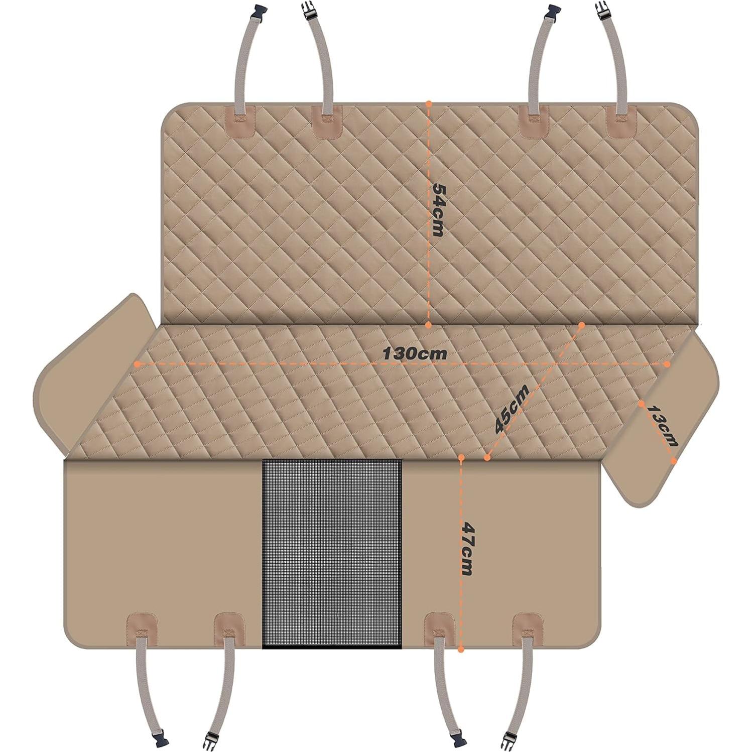 Funda de Asiento Trasero para Perros GXT Impermeable 135x145 cm