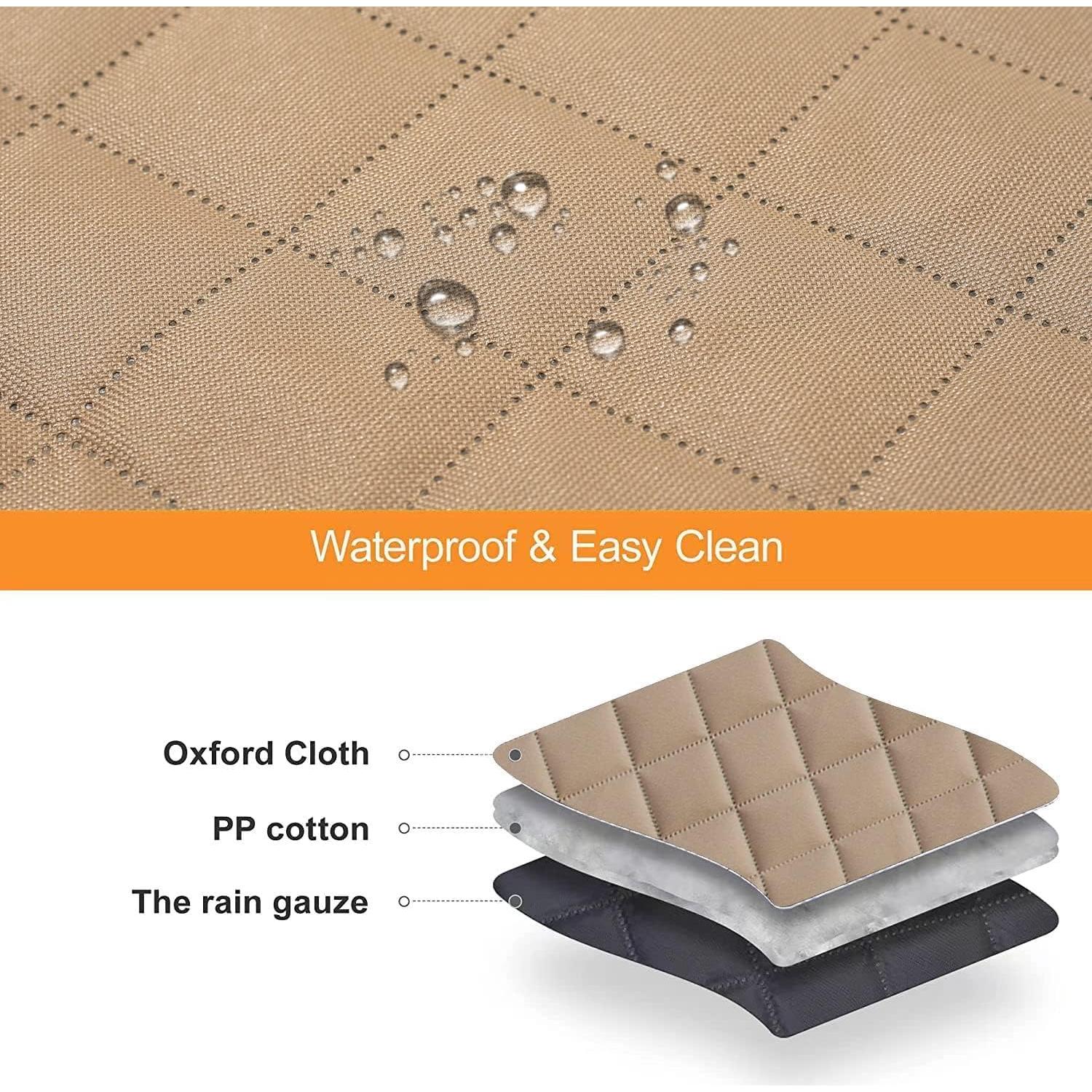 Funda de Asiento Trasero para Perros GXT Impermeable 135x145 cm