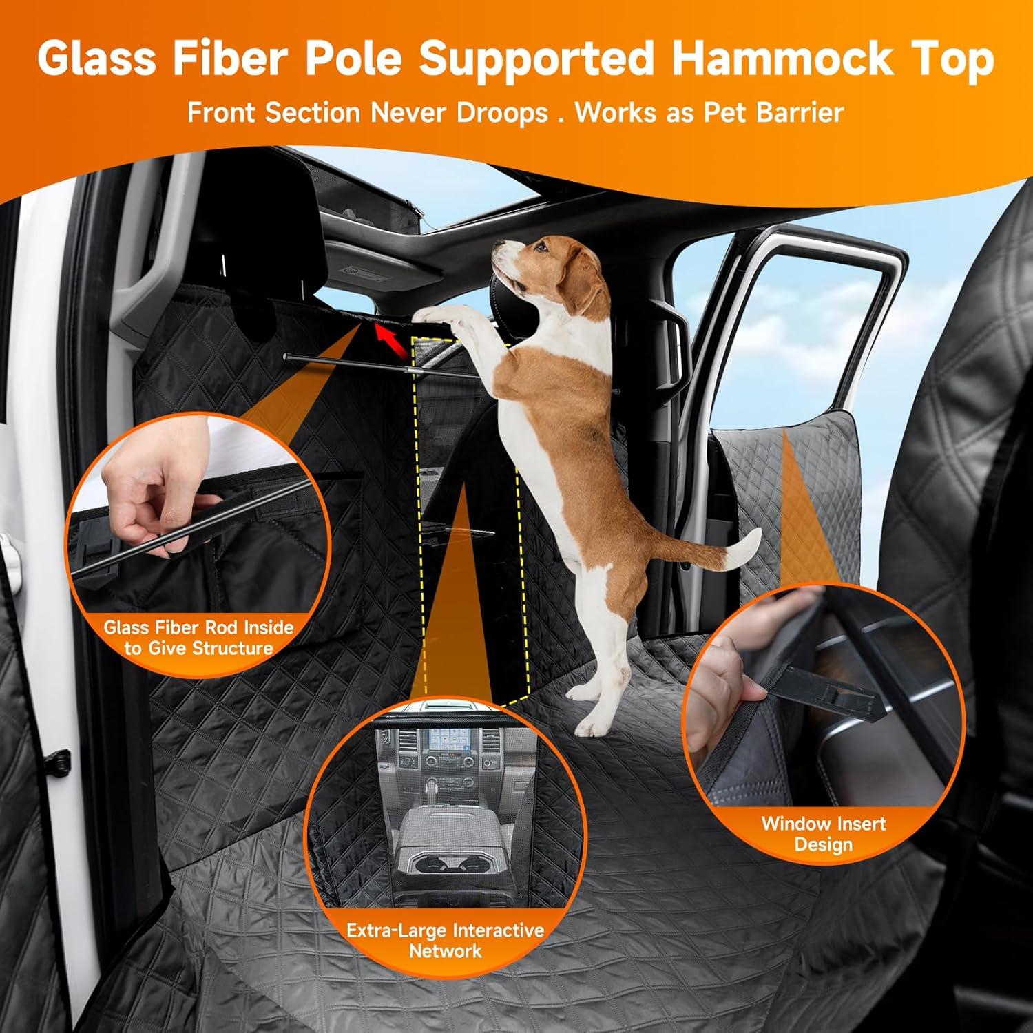 Cubierta de Asiento para Perros Sanqitara TF150 XL Impermeable