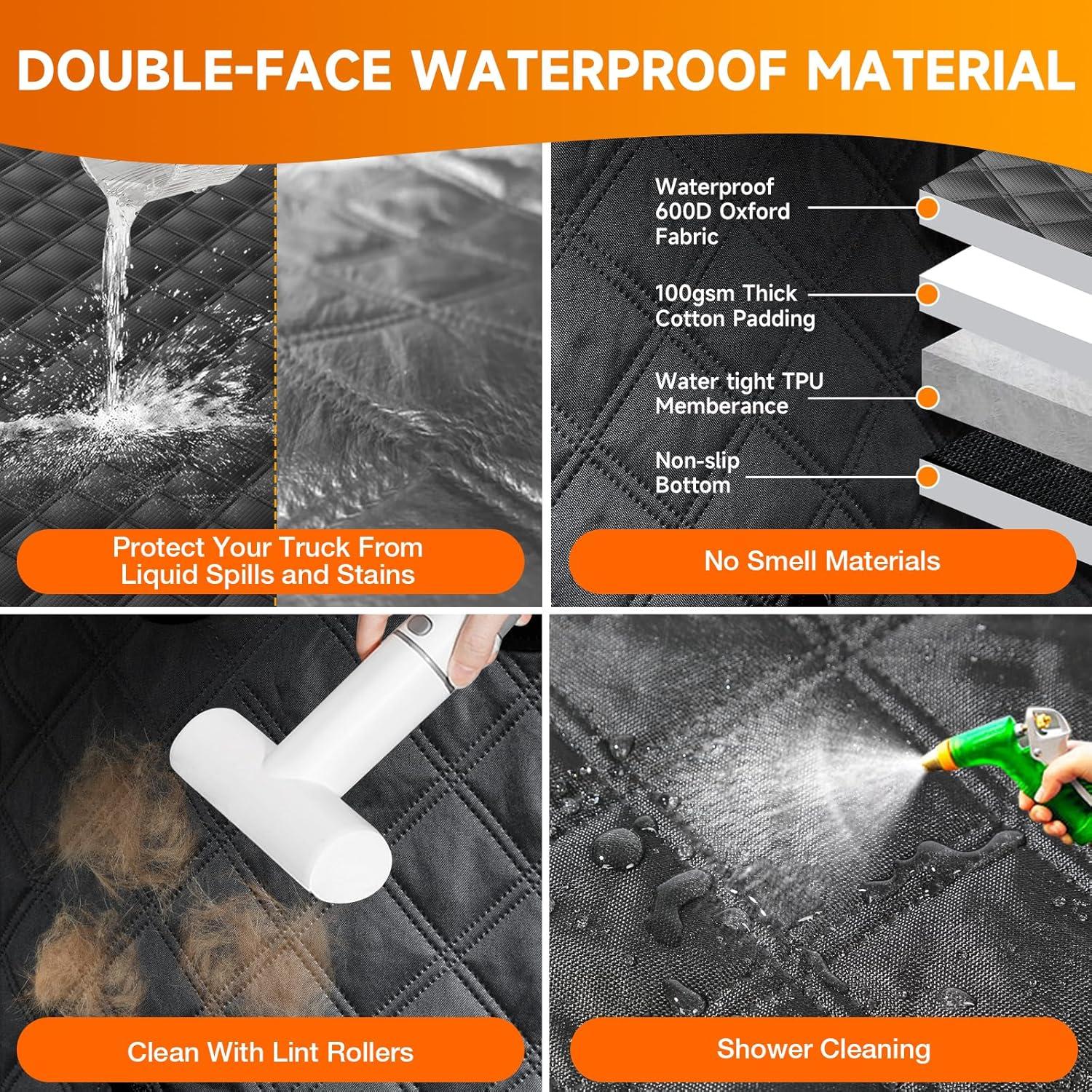 Cubierta de Asiento para Perros Sanqitara TF150 XL Impermeable