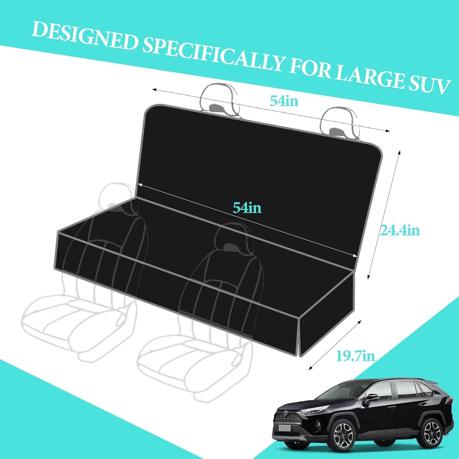 Funda de Asiento para Perros Meginc SUV Mediano Impermeable