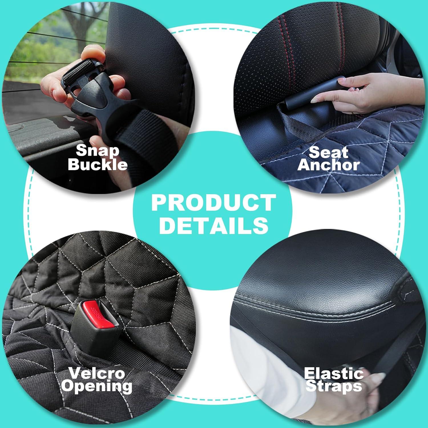 Funda de Asiento para Perros Meginc SUV Mediano Impermeable