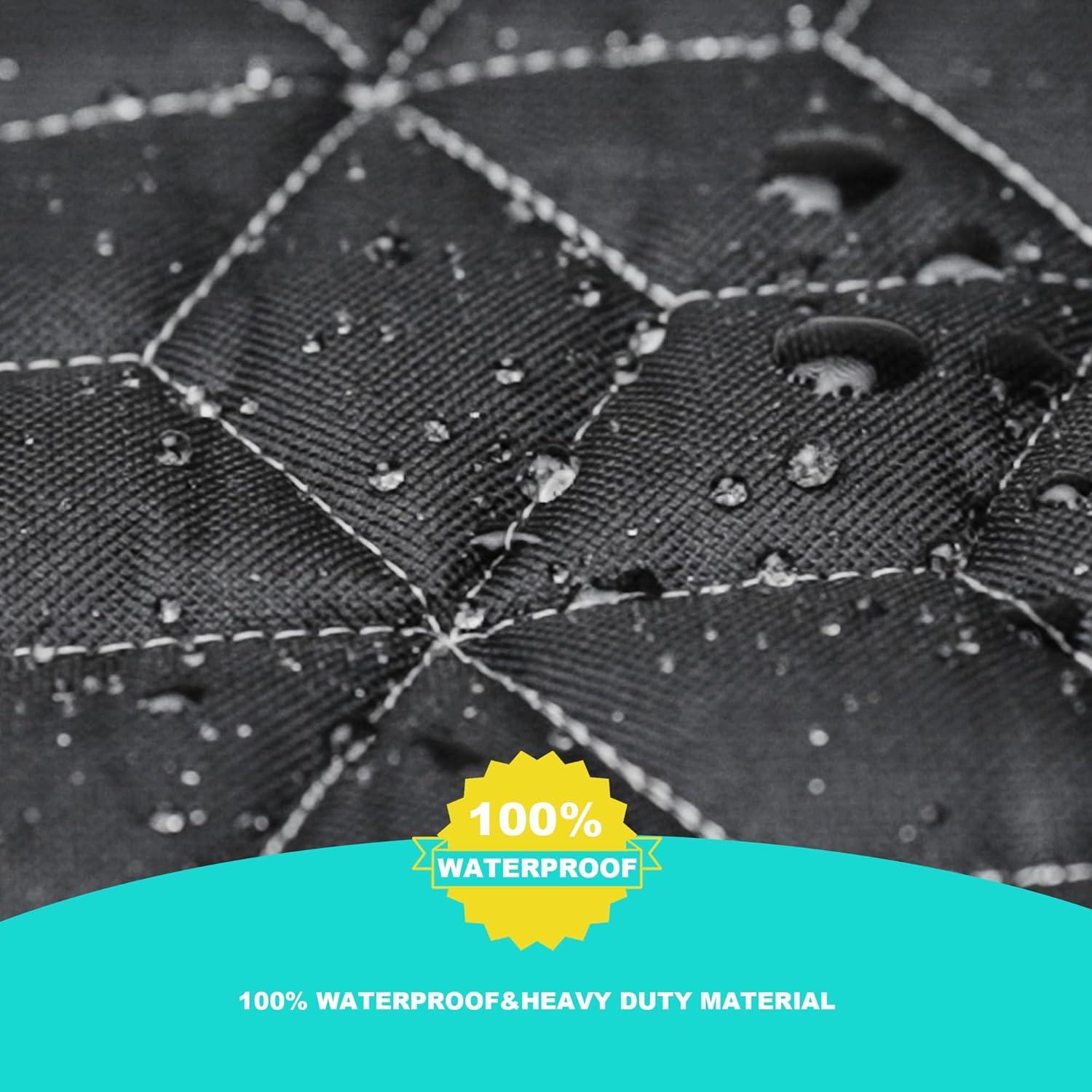 Funda de Asiento para Perros Meginc SUV Mediano Impermeable