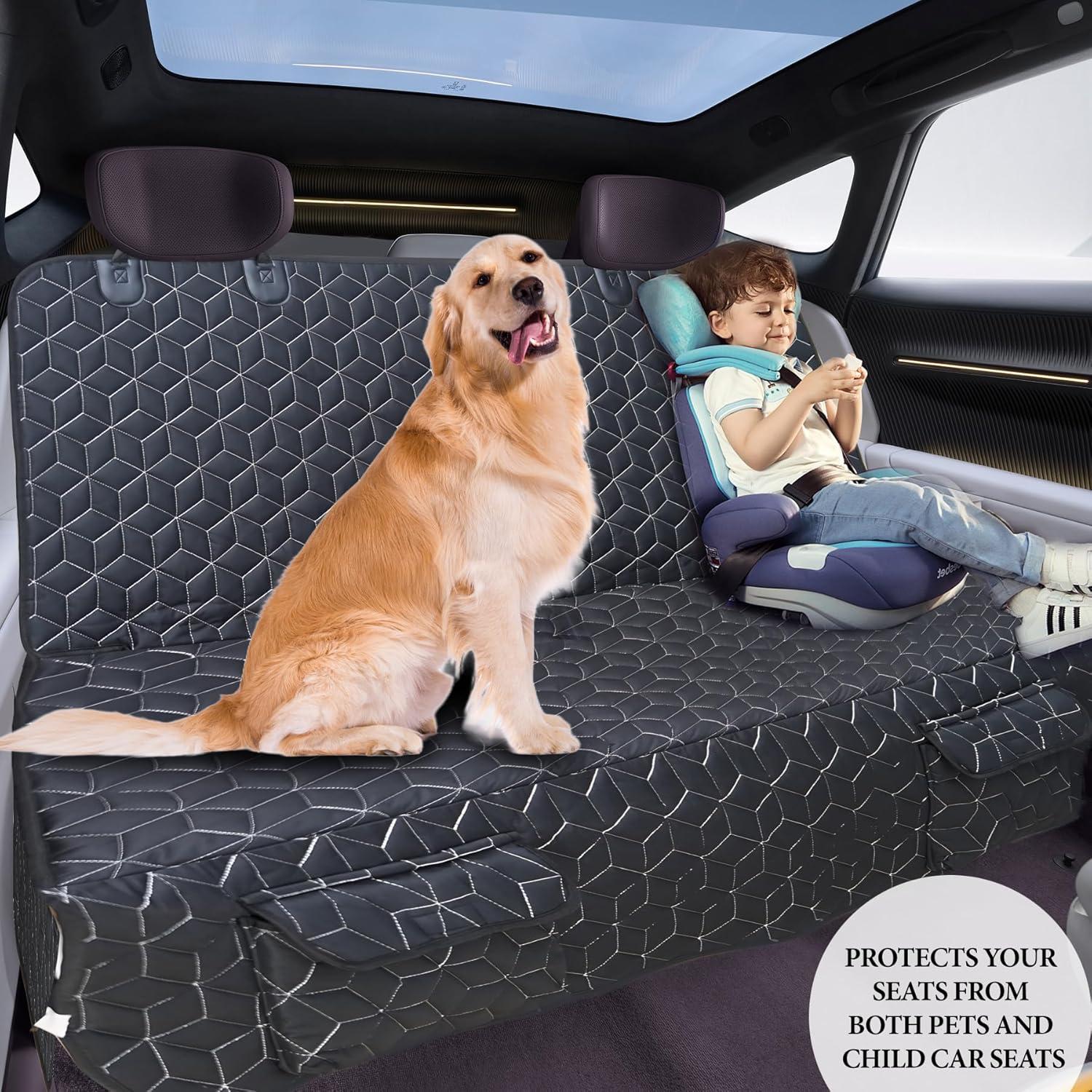 Funda de Asiento para Perros Meginc SUV Mediano Impermeable