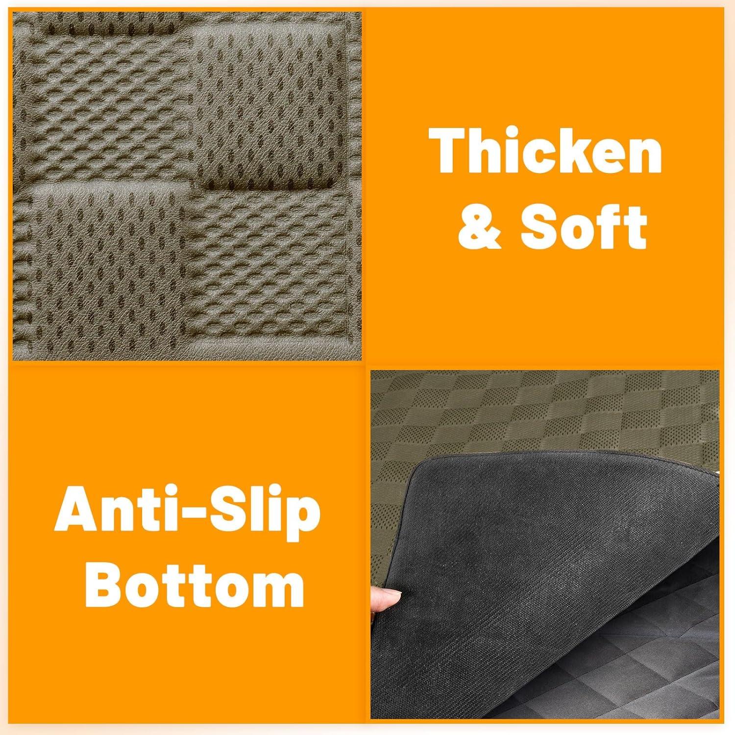 Alfombra Antideslizante Manificent para Asiento Trasero 132x60cm