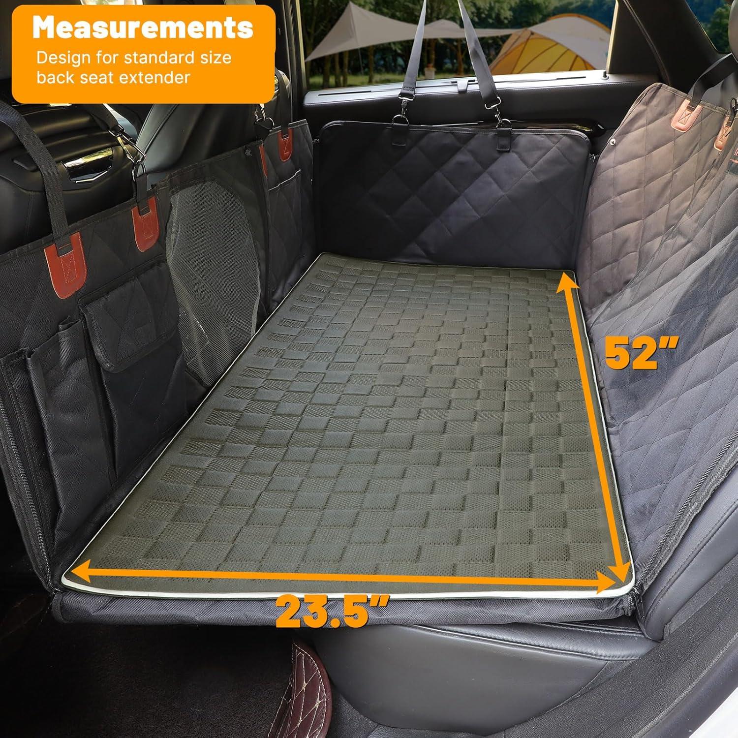 Alfombra Antideslizante Manificent para Asiento Trasero 132x60cm