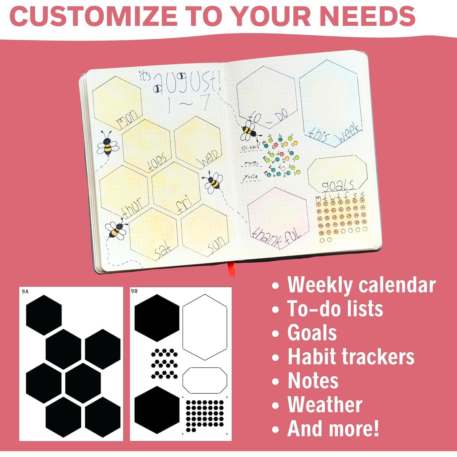 Plantillas Semanales A5 Sunny Streak - 6 Diseños para Diario