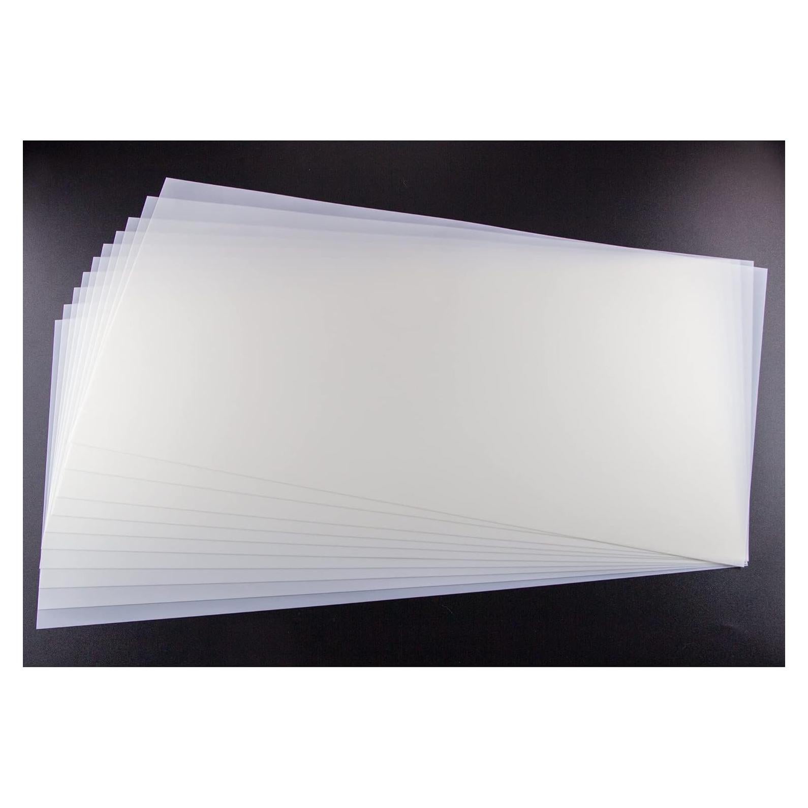 10 Hojas Plantillas Mylar 12x24 cm Neglex Reutilizables