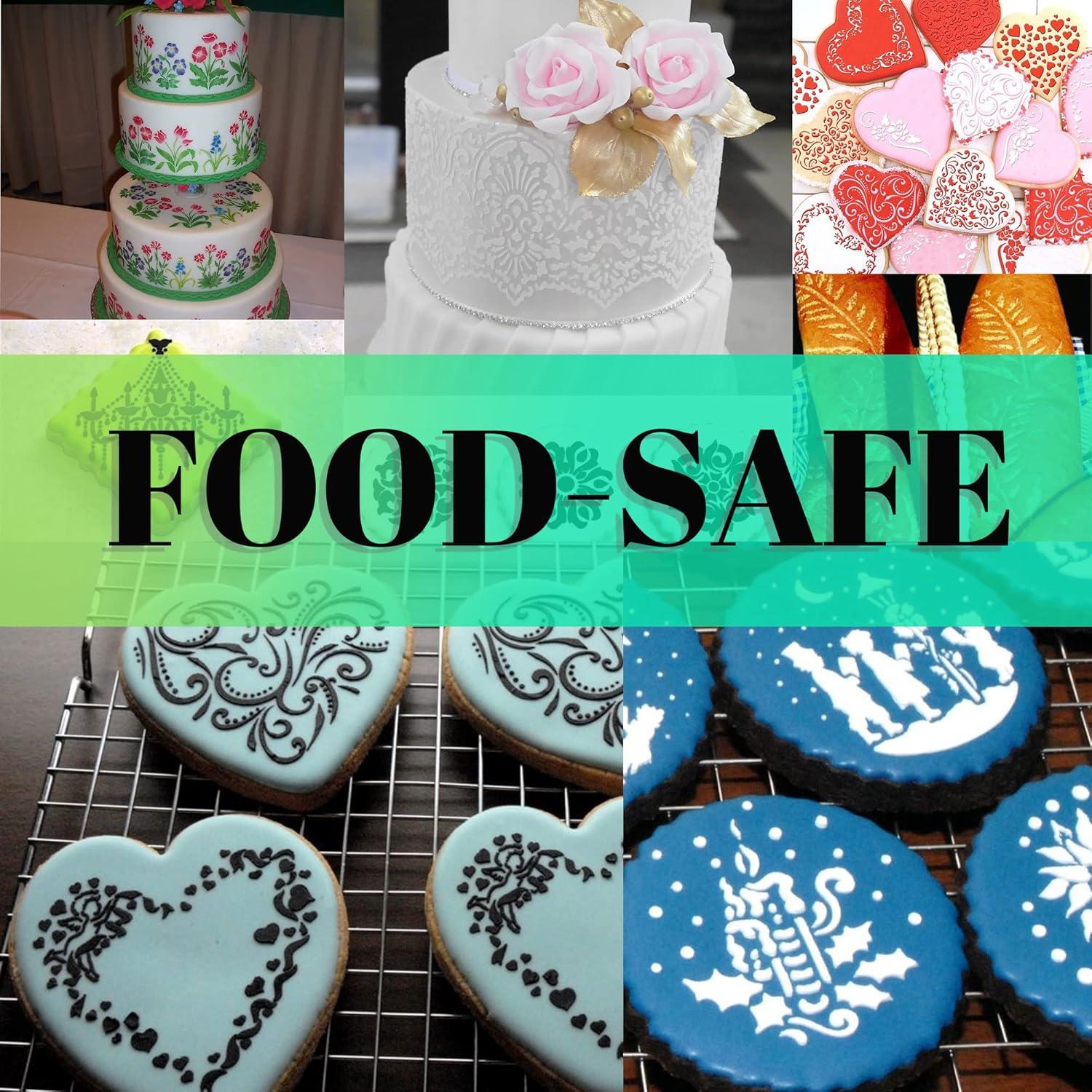 10 Hojas Plantillas Mylar 12x24 cm Neglex Reutilizables