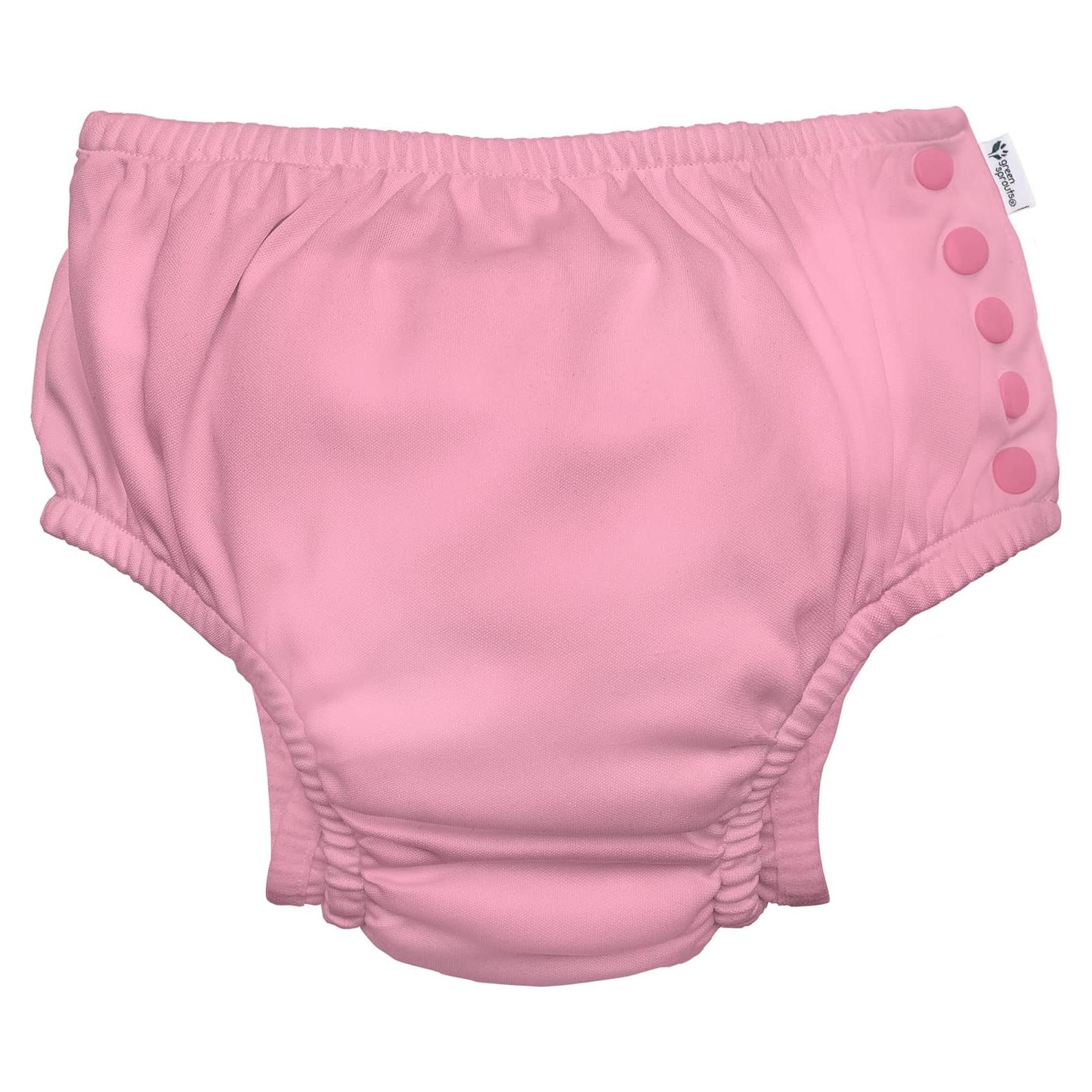 Pañal de Natación Reutilizable i play Rosa Claro UPF 50