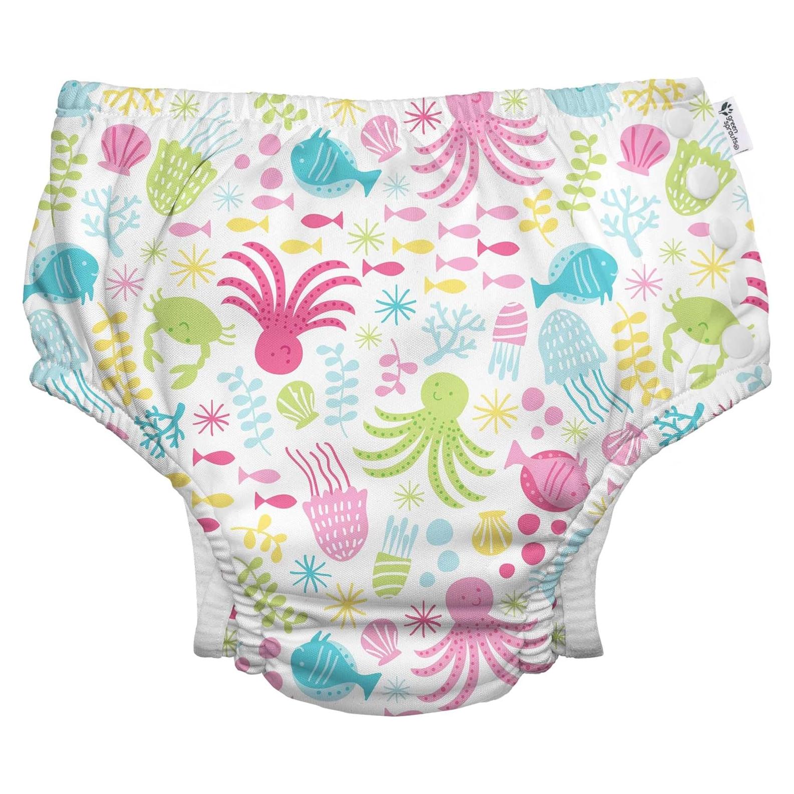 Pañal de Natación Reutilizable i play by Green Sprouts 18M