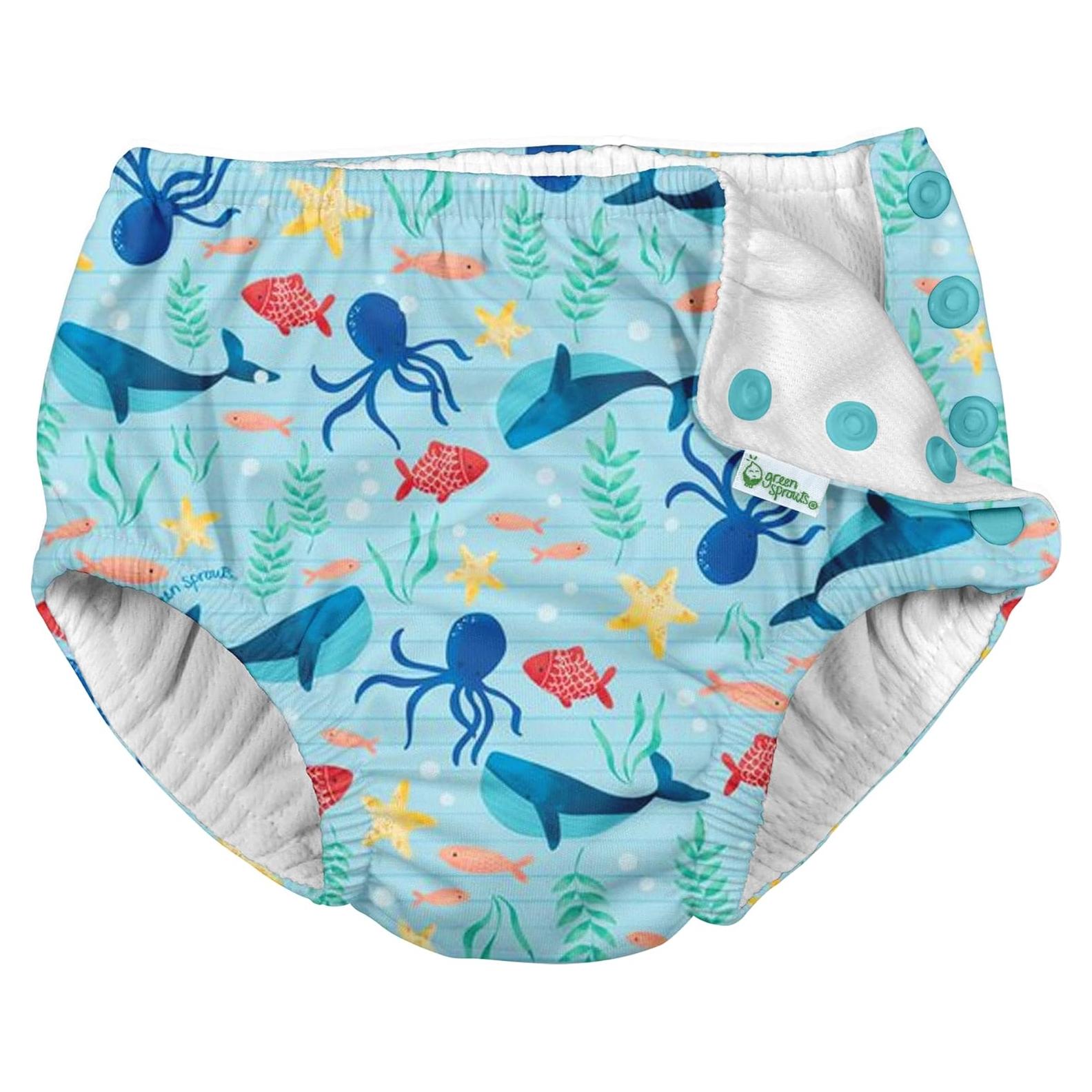 Pañal de Natación Reutilizable i Play 23.5x26.3cm UPF 50+