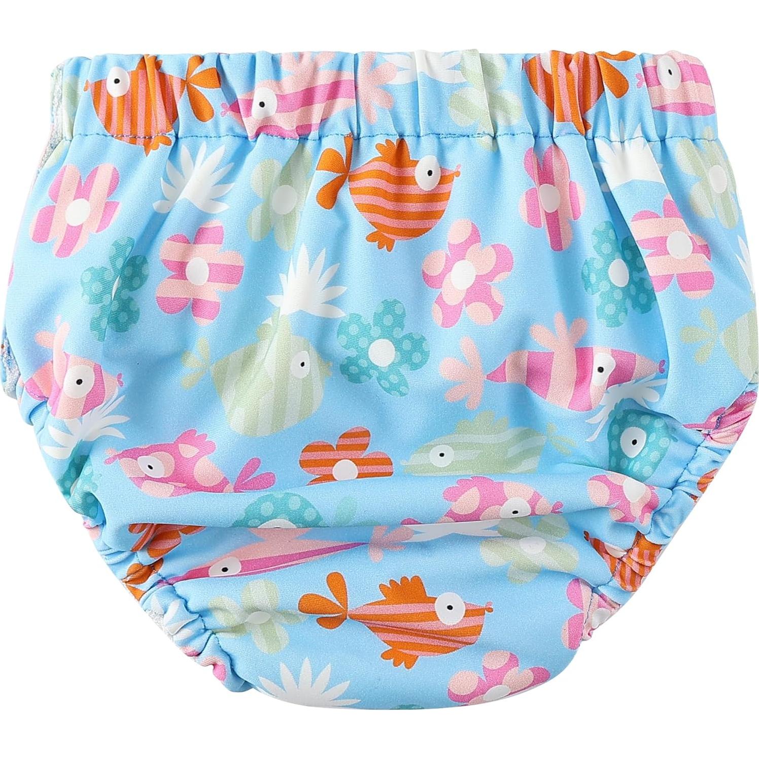 Pañales de Natación Reutilizables YILAN 2 Paquetes UPF 50+