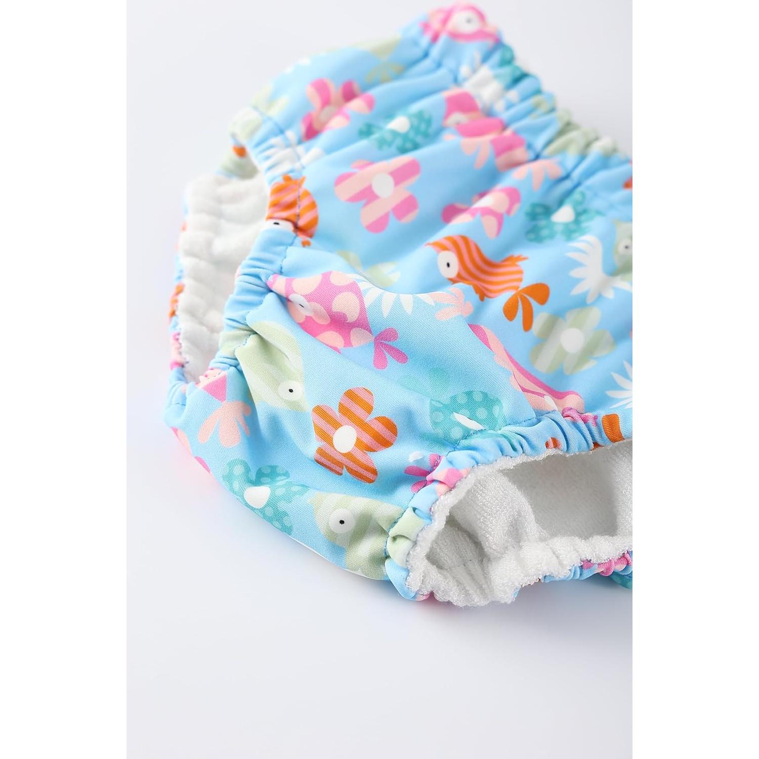 Pañales de Natación Reutilizables YILAN 2 Paquetes UPF 50+