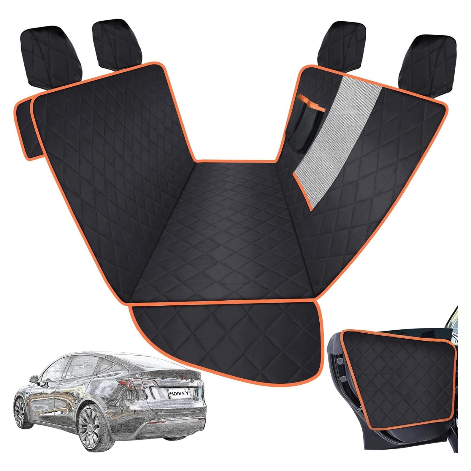 Cubierta de Asiento para Perros iBuddy Tesla Modelo Y 2020-2025