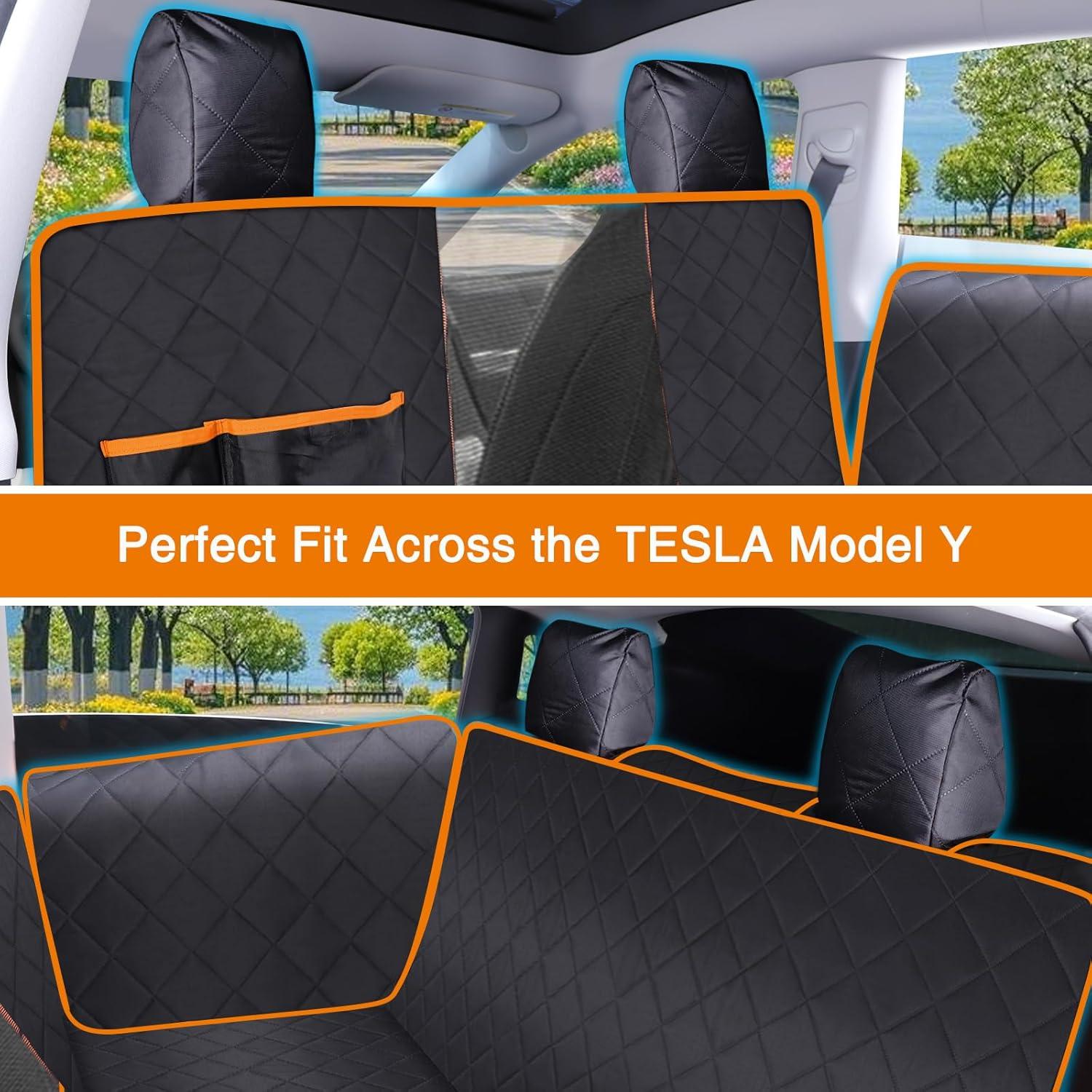 Cubierta de Asiento para Perros iBuddy Tesla Modelo Y 2020-2025