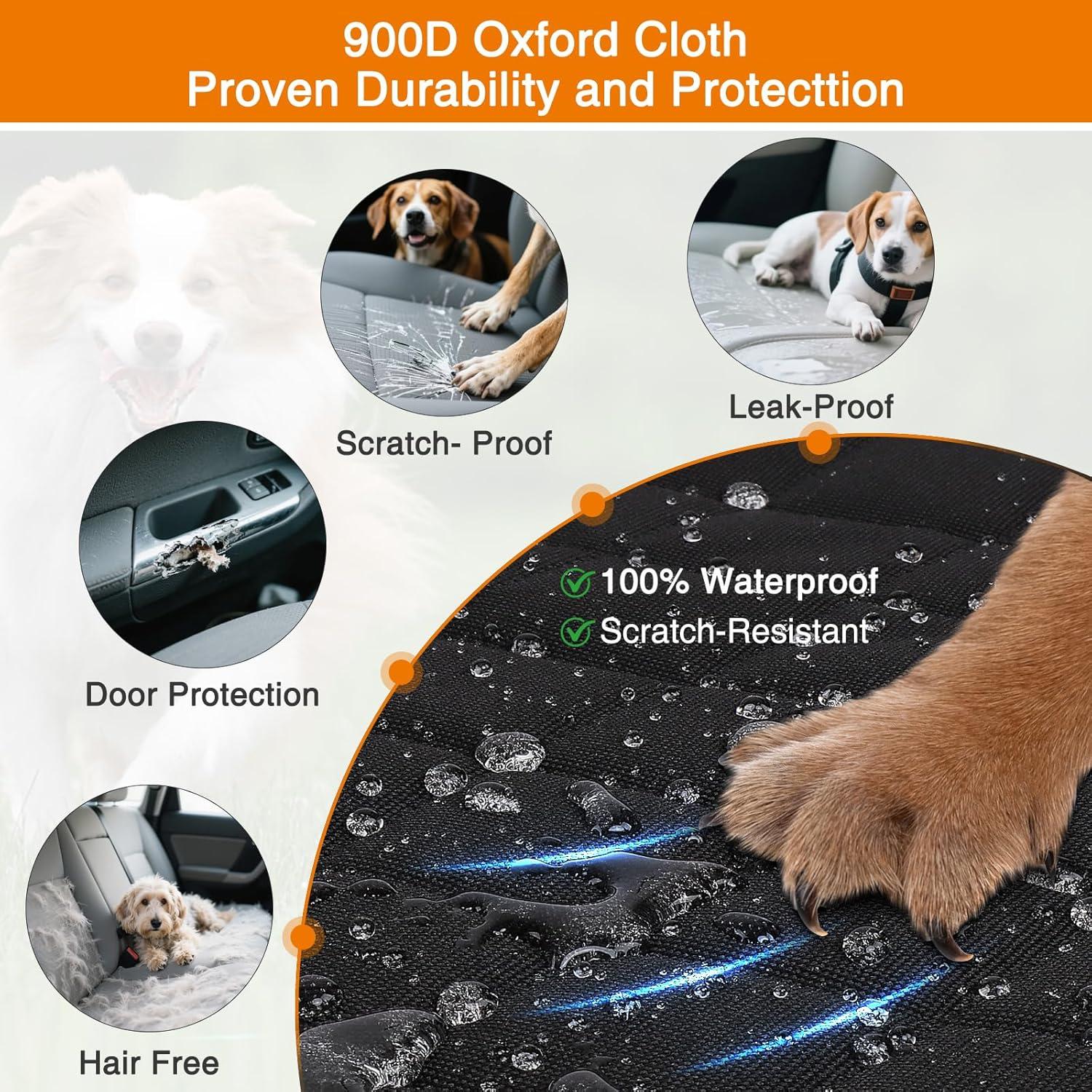 Cubierta de Asiento para Perros iBuddy Tesla Modelo Y 2020-2025