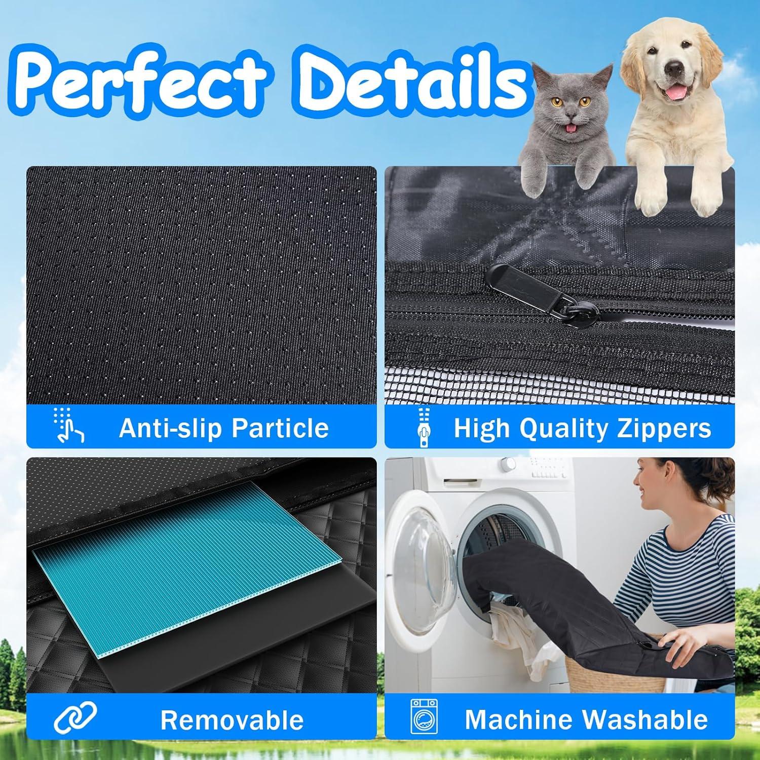 Funda de Asiento para Perros Linzdvay Impermeable 129.5x63cm