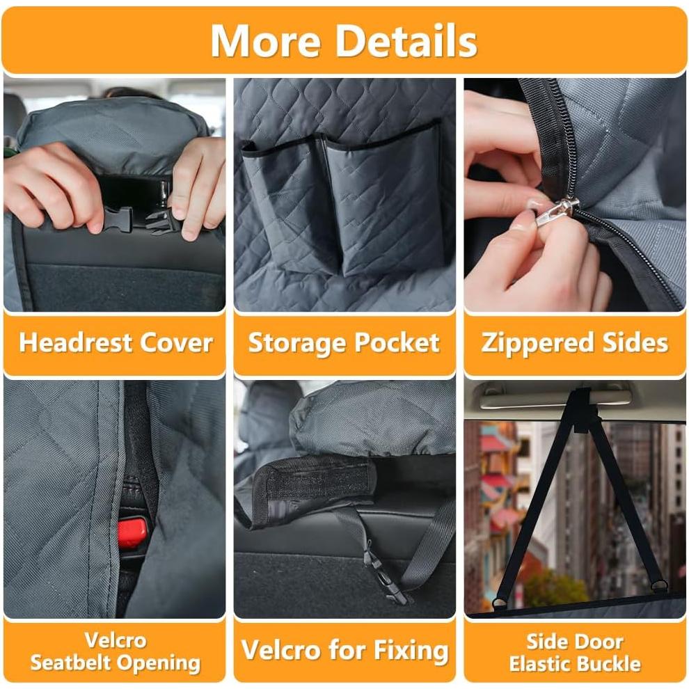 Funda de Asiento para Perros BEERTE Honda CR-V 2023-2025 Impermeable