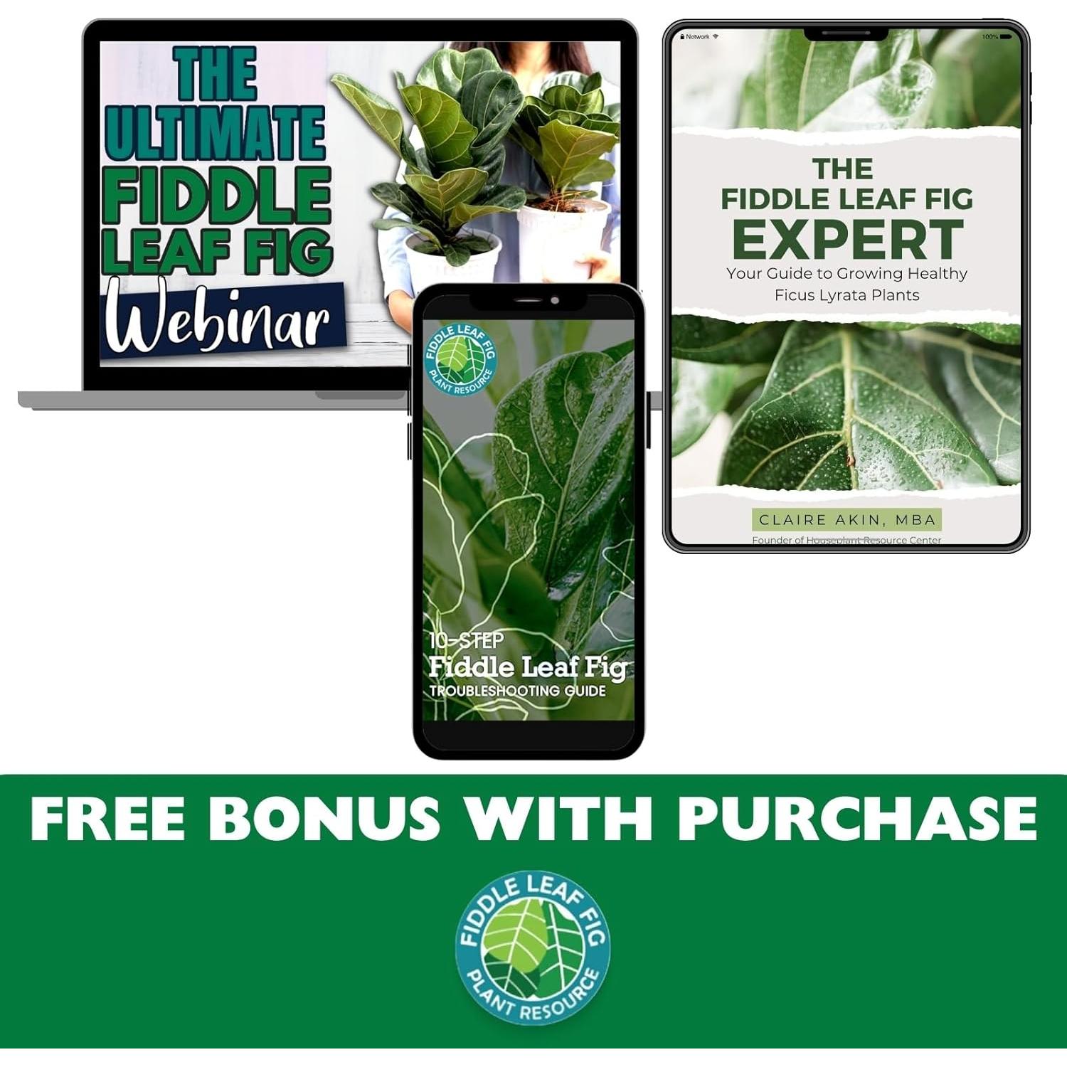 Fertilizante Líquido Fiddle Leaf Fig 226.8ml - Sin Urea NPK 3-1-2