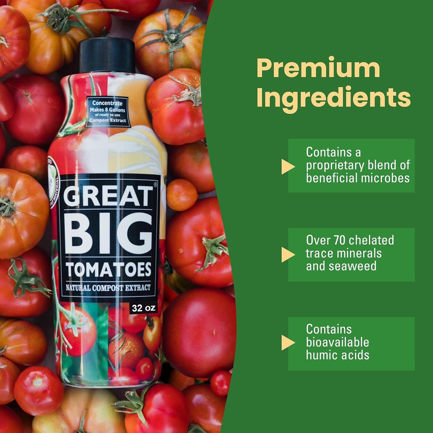Acelerador de Fertilizante Líquido Grandes Tomates 32 oz