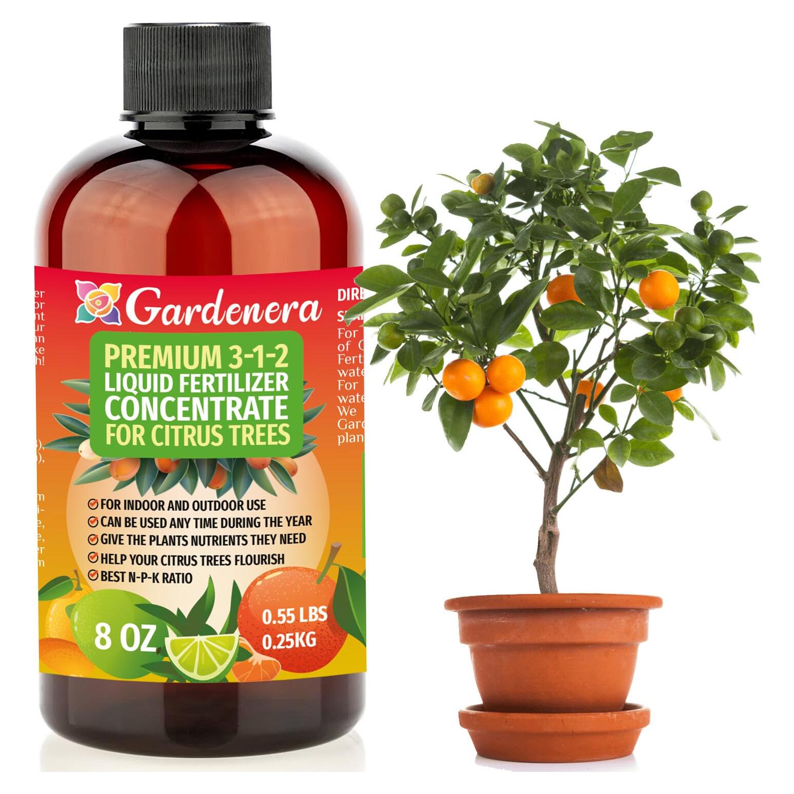 Fertilizante Líquido Orgánico Gardenera 3-1-2 para Cítricos 227 g