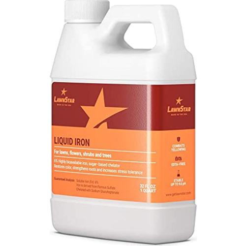 Hierro Líquido Quelado LawnStar 32 Oz - Multiusos para Plantas