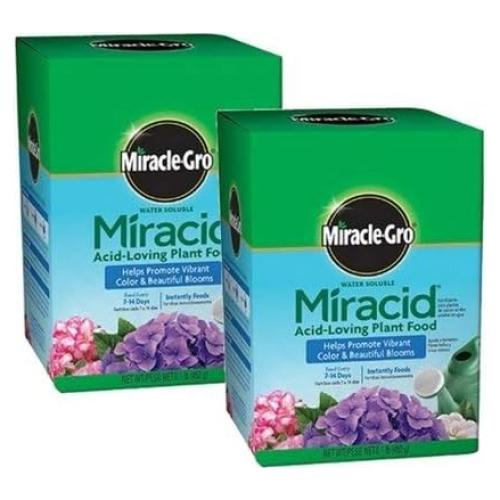 Fertilizante Soluble Miracle-Gro Miracid 0.45kg para Plantas Ácidas - Paquete de 2