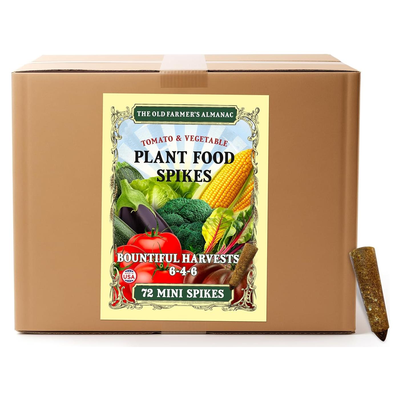 Alimento para Tomates y Verduras Mini Picos NPK 6-4-6 72 Unidades