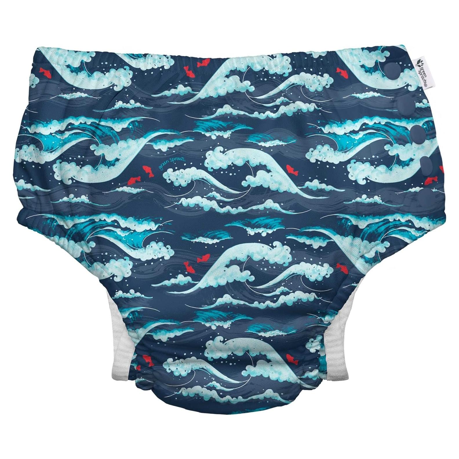 Pañal de Natación Reutilizable i play Eco Snap 24 meses