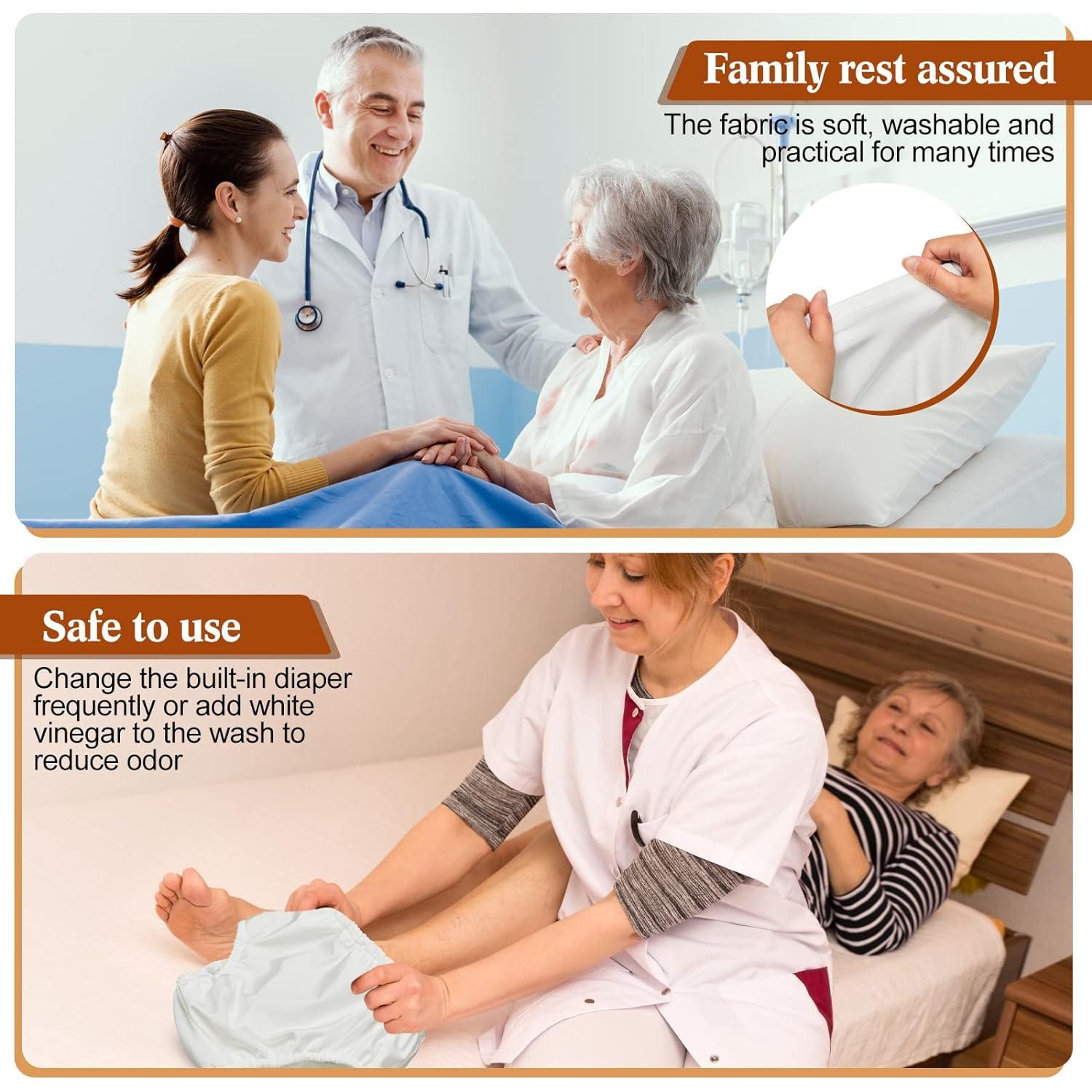 Pañal de natación reutilizable Amylove Mediano Blanco