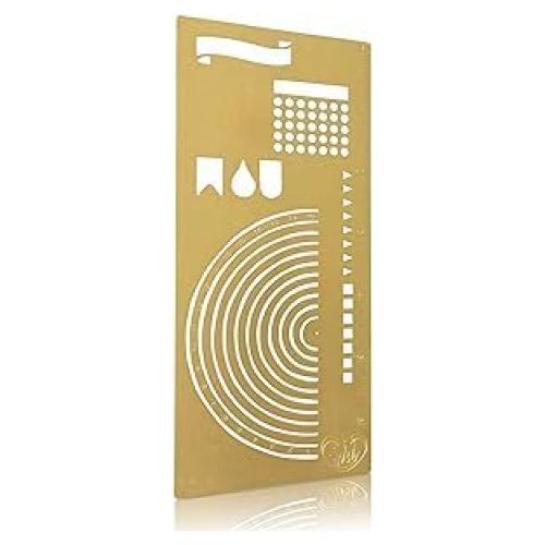 Plantilla de Seguimiento de Hábitos BONBIT Acero Inoxidable 17.9cm