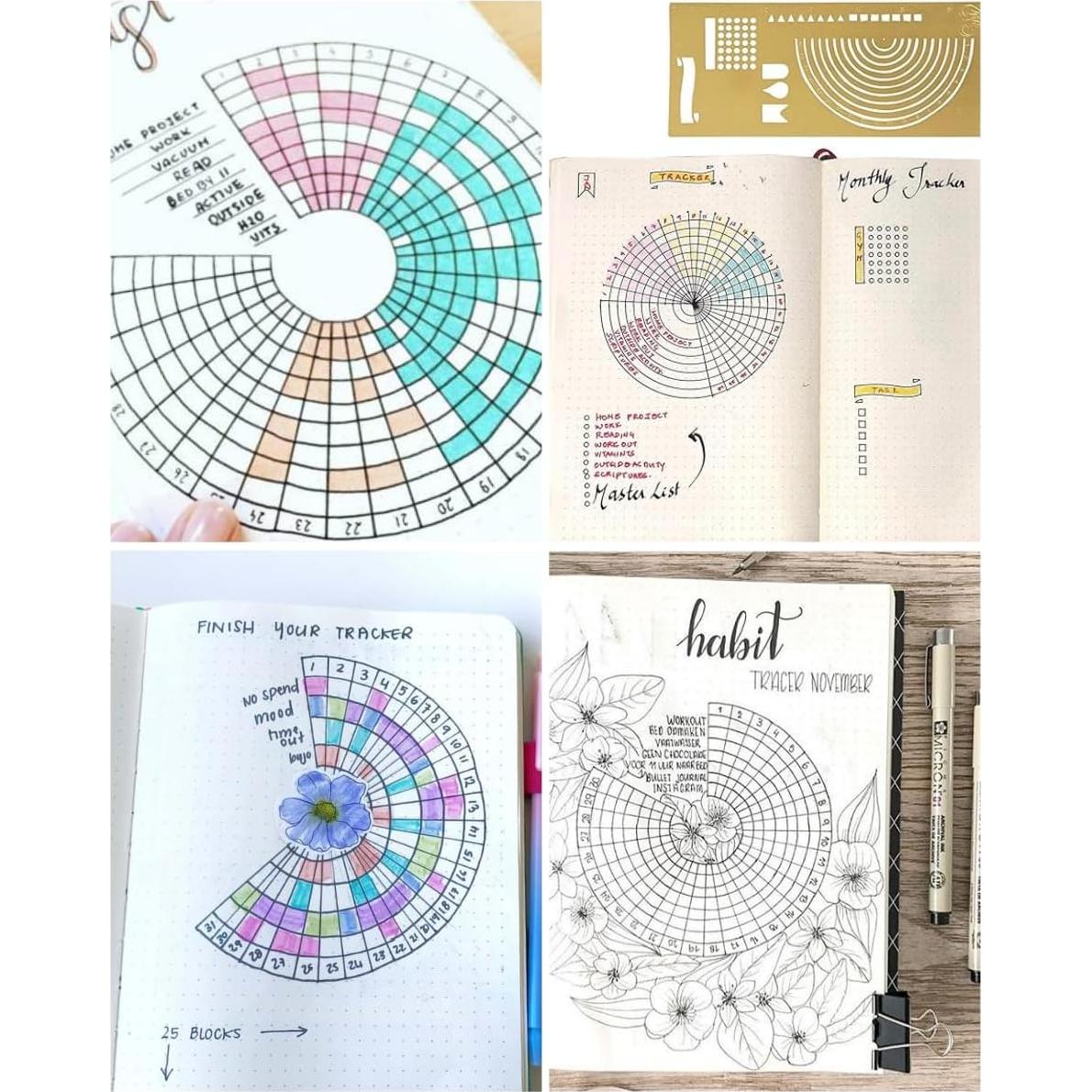 Plantilla de Seguimiento de Hábitos BONBIT Acero Inoxidable 17.9cm