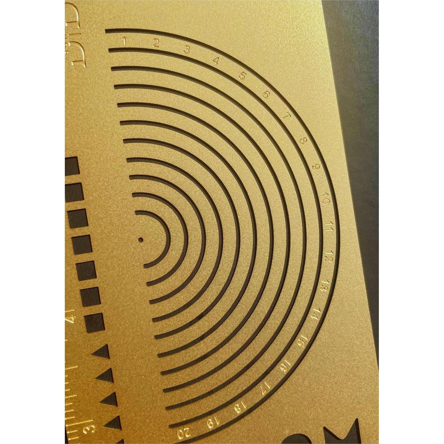 Plantilla de Seguimiento de Hábitos BONBIT Acero Inoxidable 17.9cm