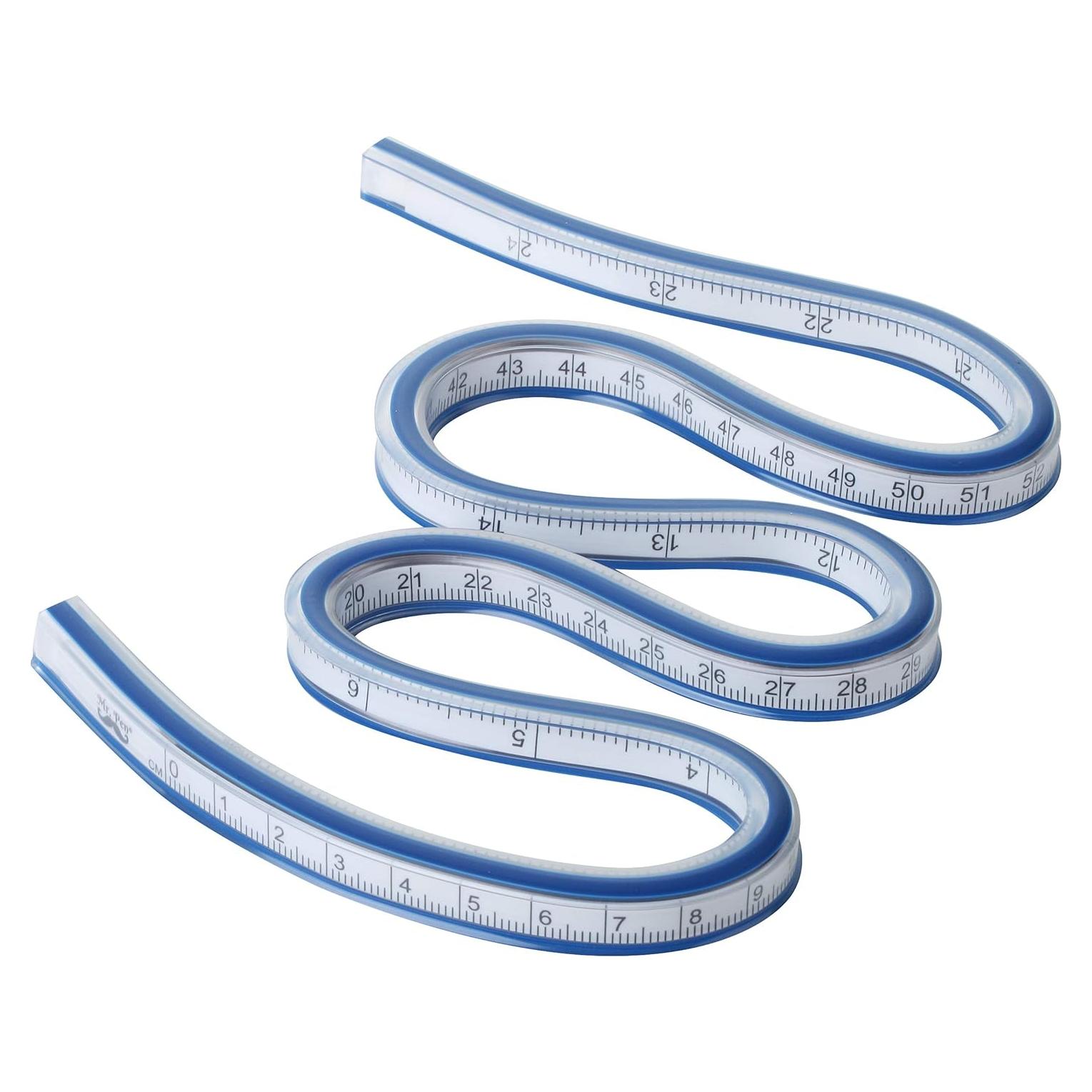 Regla Curva Flexible 60 cm Mr. Pen para Dibujo y Costura