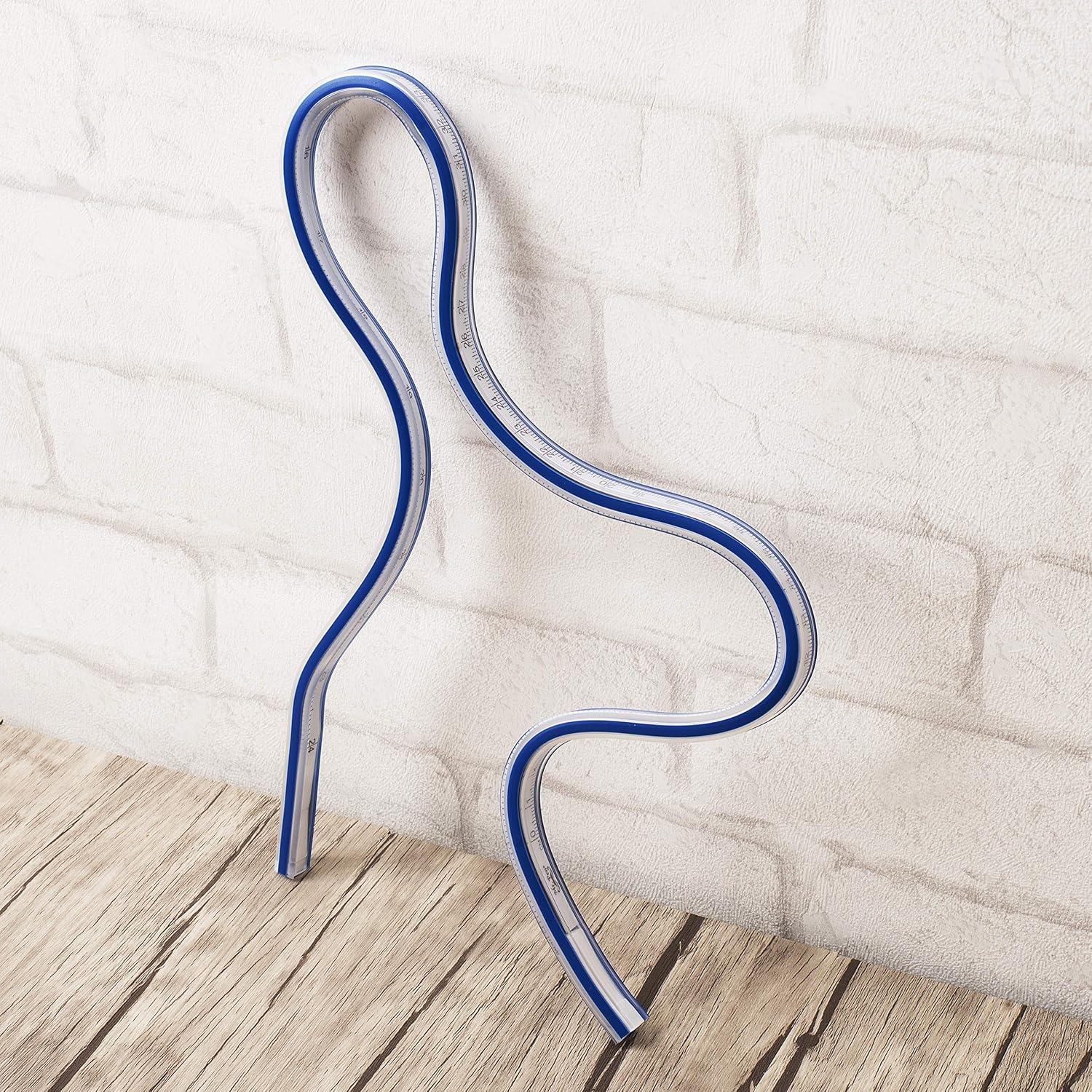 Regla Curva Flexible 60 cm Mr. Pen para Dibujo y Costura