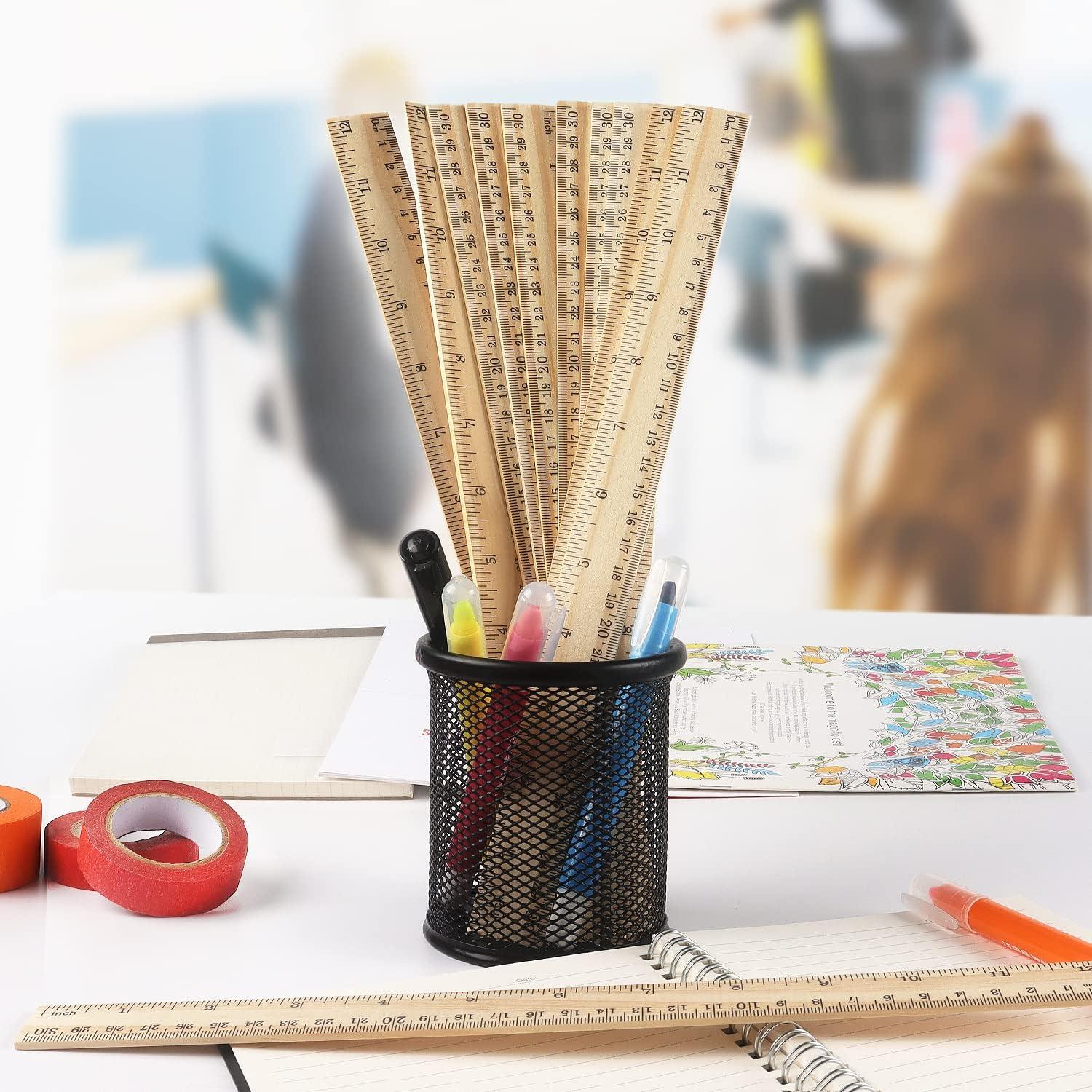 Regla de Madera ZZTX 30 cm - Paquete de 3 Unidades