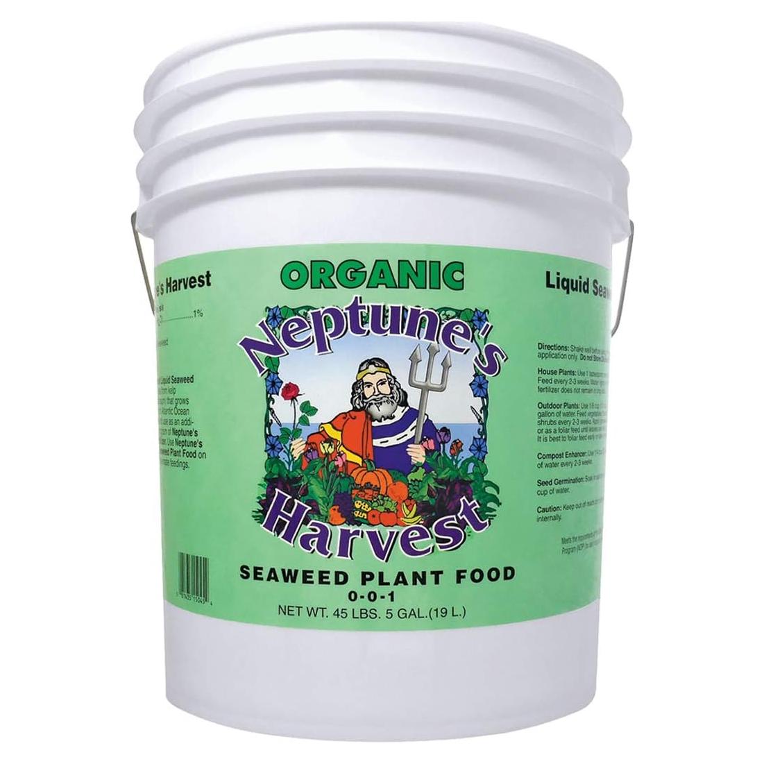 Fertilizante de Algas Marinas Neptune 0-0-1 18.93L
