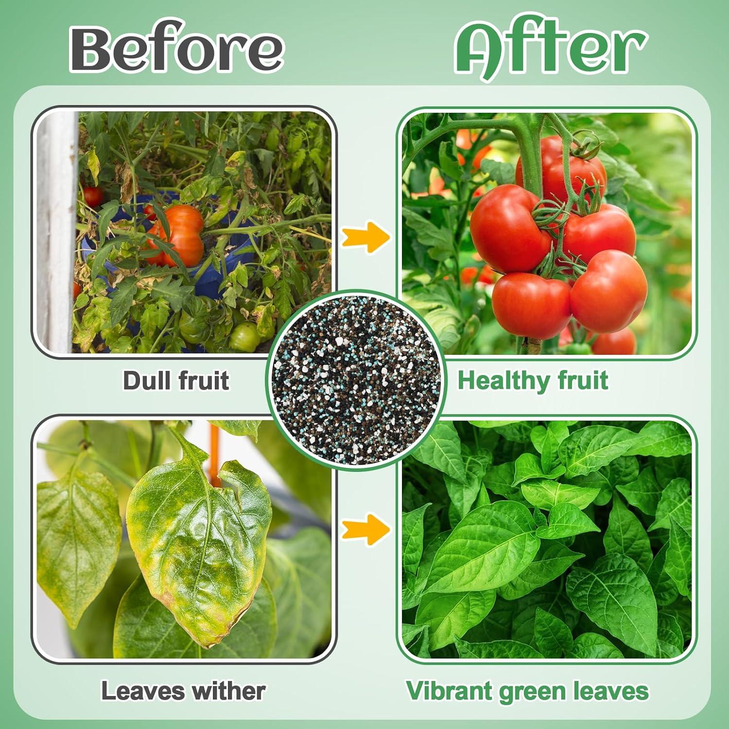 Fertilizante Granulado Bigmeta 10-10-10 0.5L para Jardinería