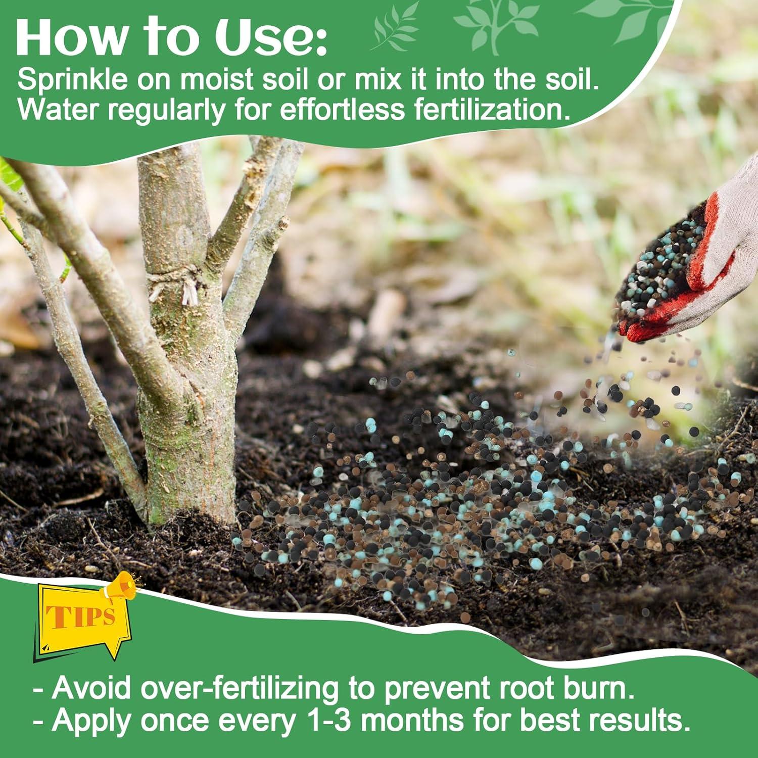 Fertilizante Granulado Bigmeta 10-10-10 0.5L para Jardinería