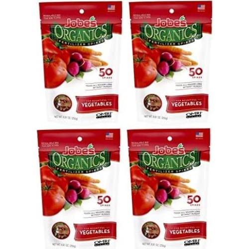 Fertilizante Orgánico Jobe's para Verduras y Tomates 2-7-4