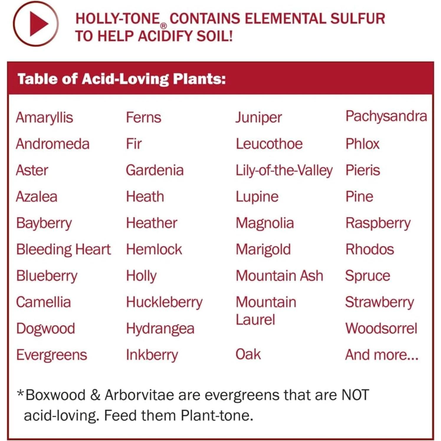 Fertilizante Orgánico Espoma Holly-Tone 4-3-4 1.81 kg - Paquete de 2