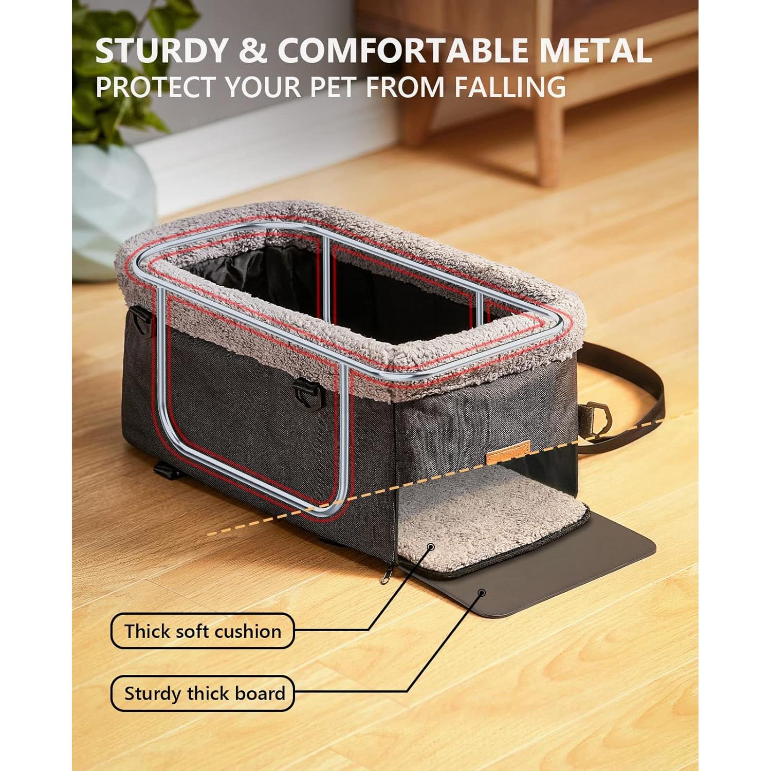 Asiento Elevador para Perros BurgeonNest Gris 9 lbs