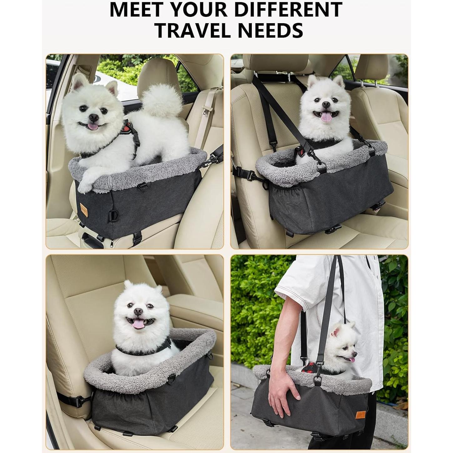 Asiento Elevador para Perros BurgeonNest Gris 9 lbs