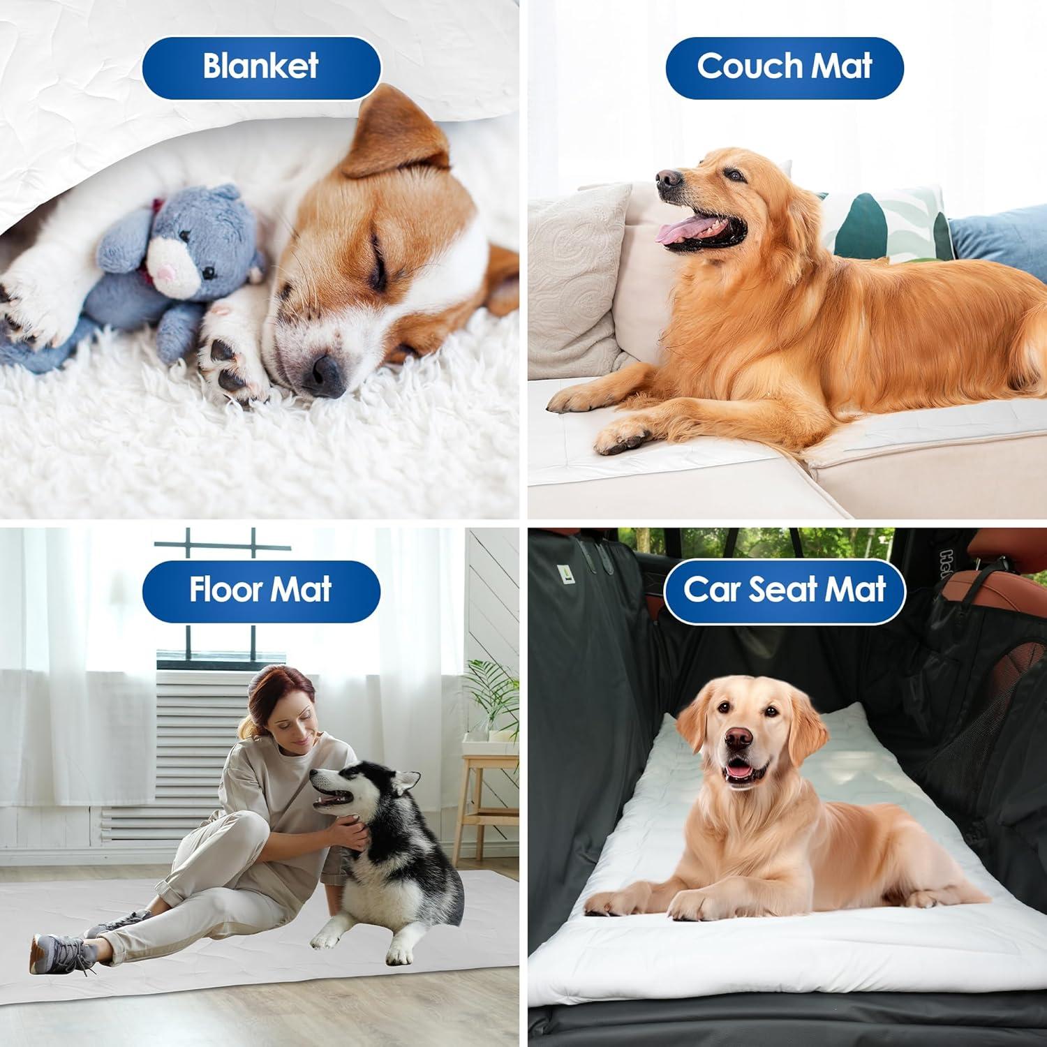 Cama para Perros ESARR 139.7x63.5cm Doble Cara Enfriamiento