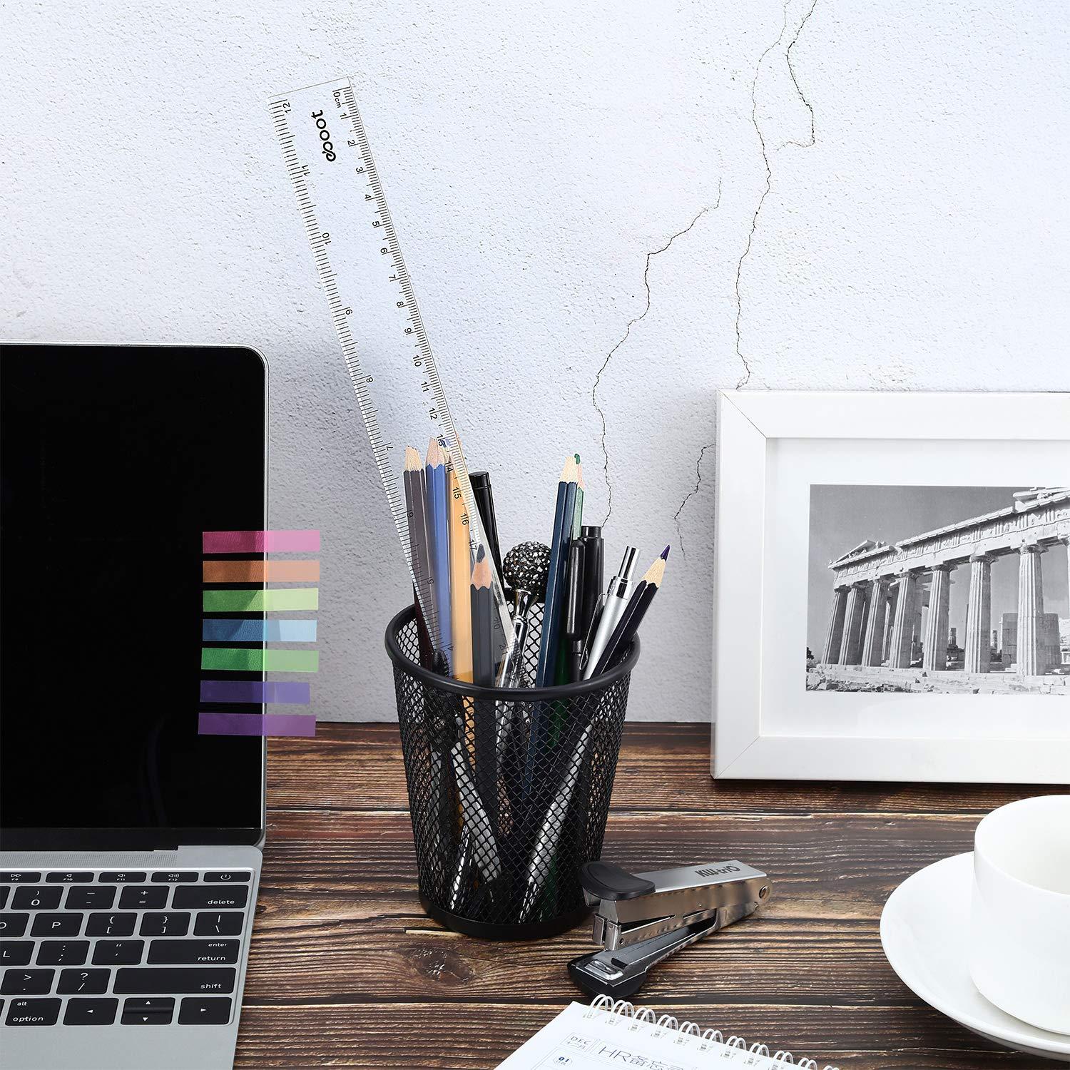 Regla Plástica Transparente EBOOT 30.48 cm - Paquete de 2