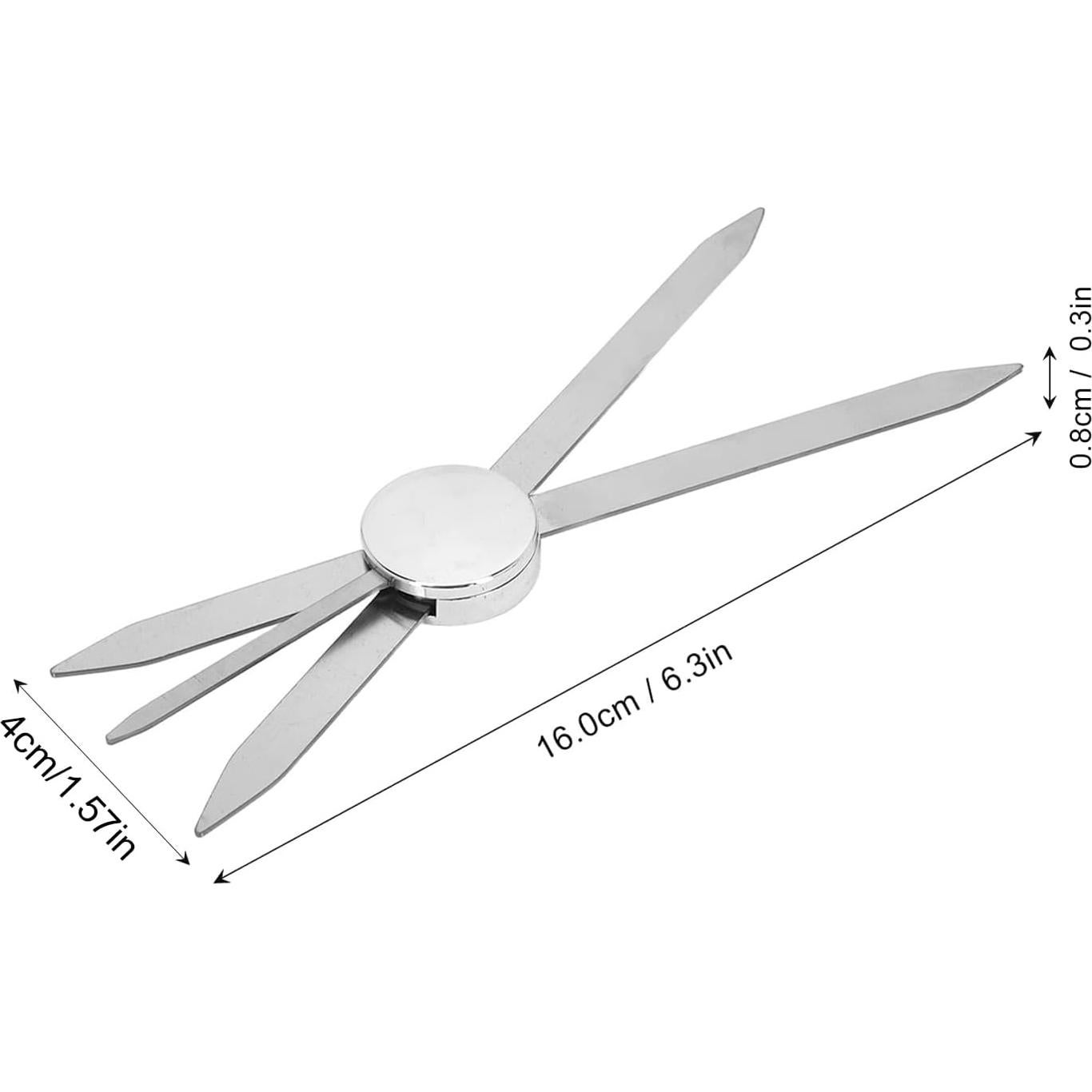 Regla de Plantilla de Cejas Sonew de Acero Inoxidable
